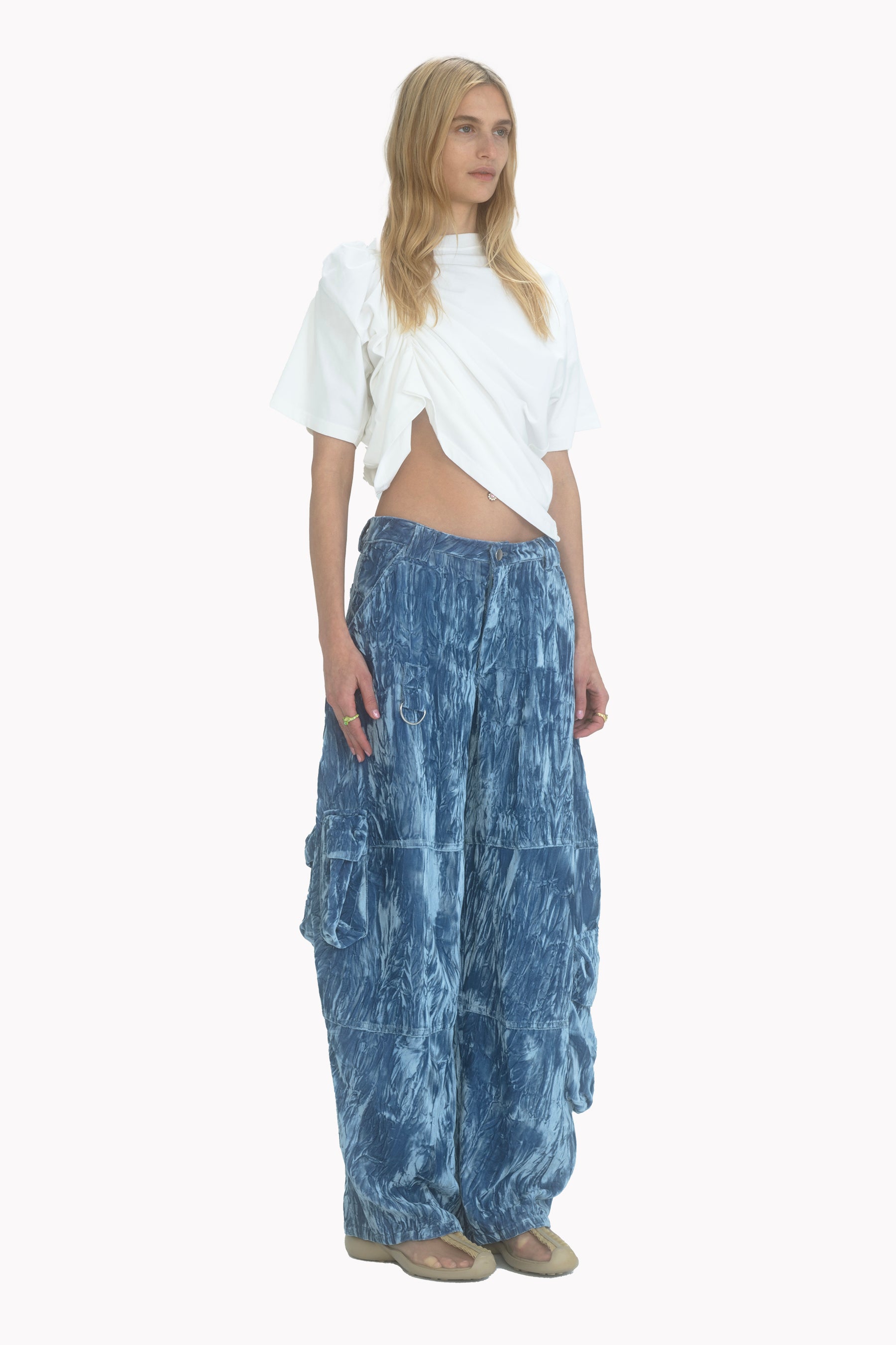 SKY VELVET LAWN CARGO