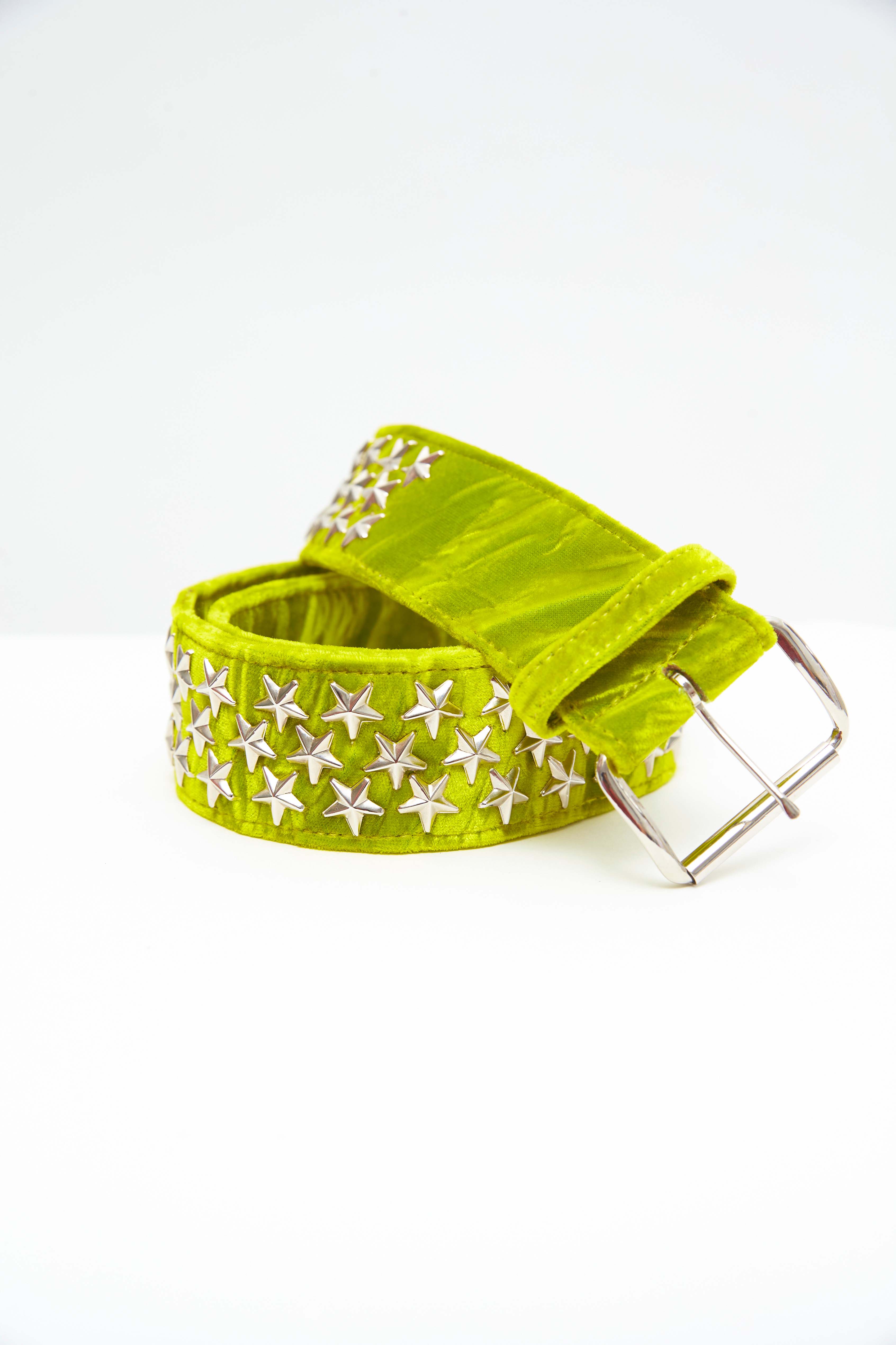 Orange Butterfly Star Studded Belt Medium/Large