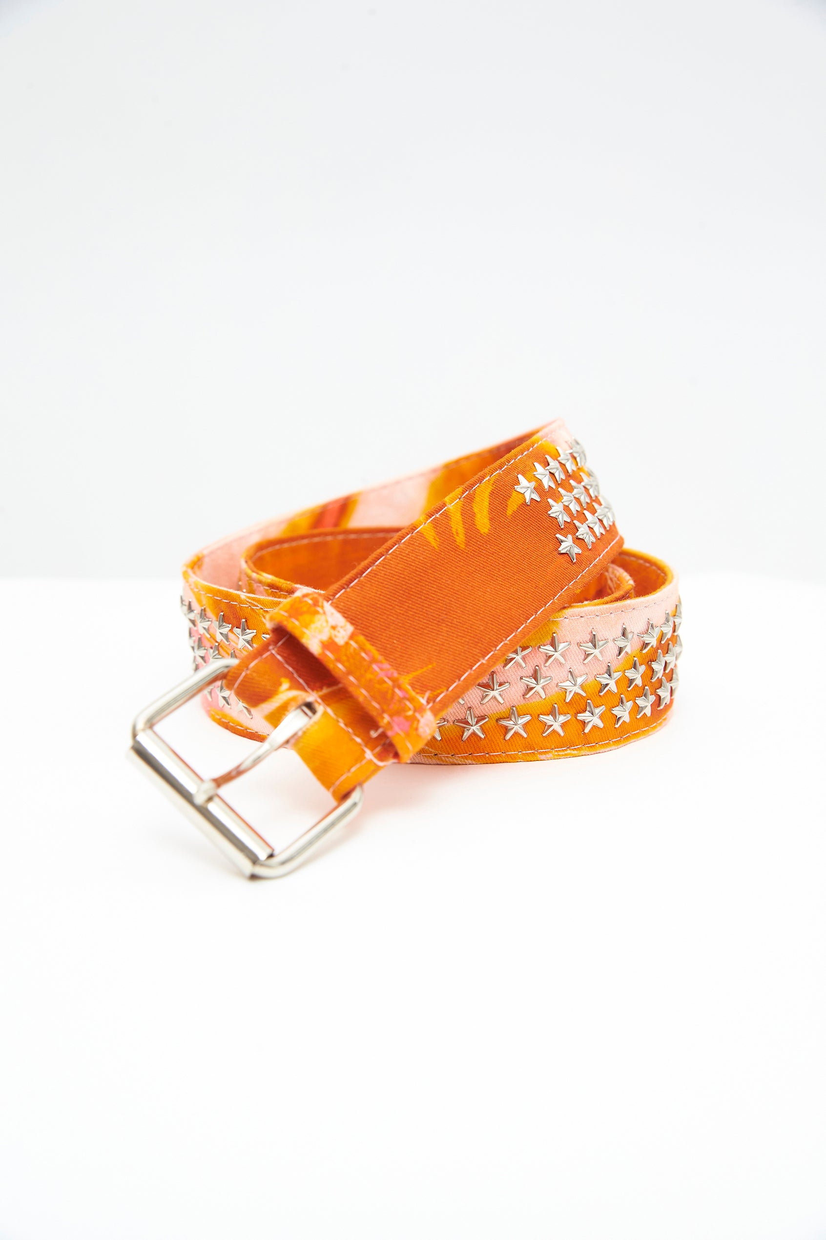 Orange Butterfly Star Studded Belt Medium/Large