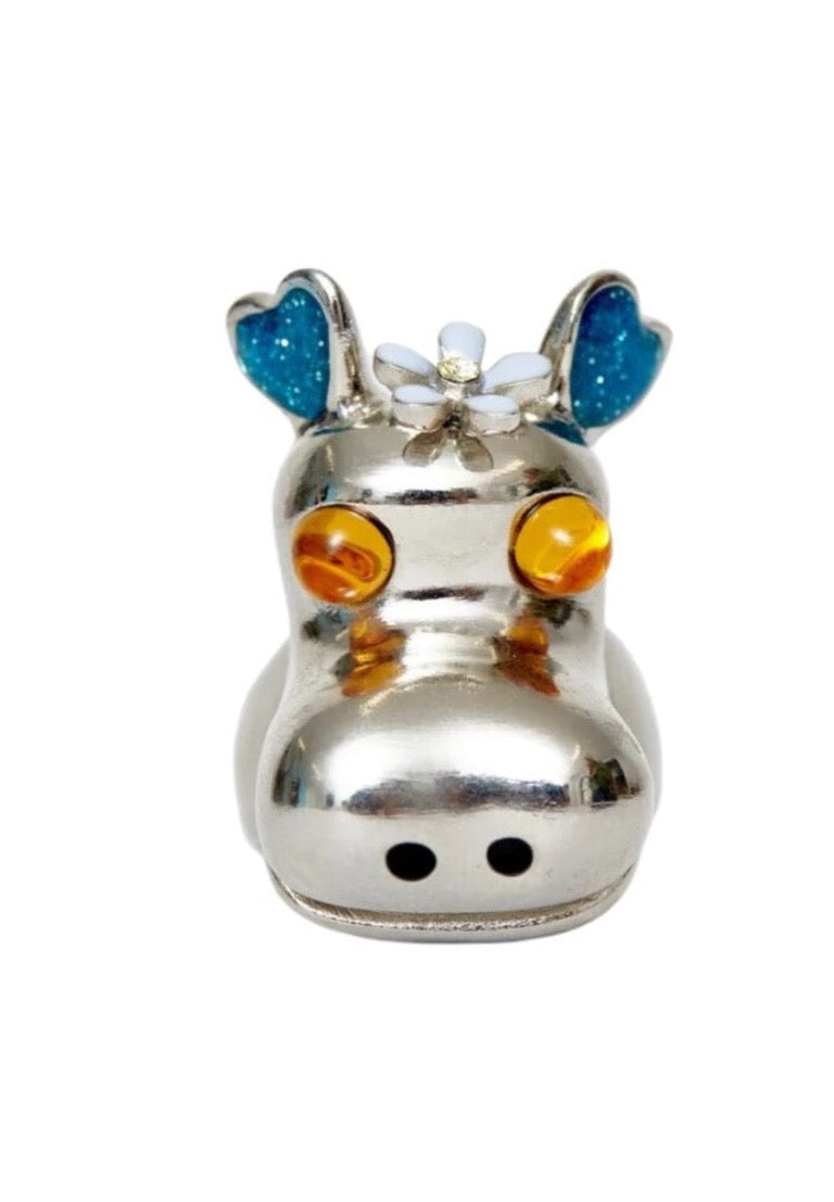 HIPPO RING SILVER