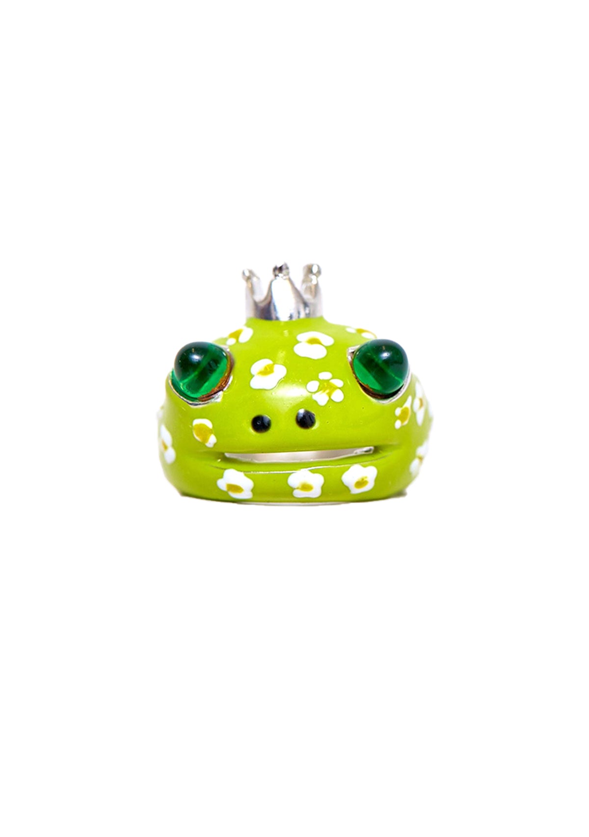 【関税込み】Collina Strada グリーン Frog Prince リング LIME FROG PRINCE RING | COLLINA STRADA – Collina Strada
