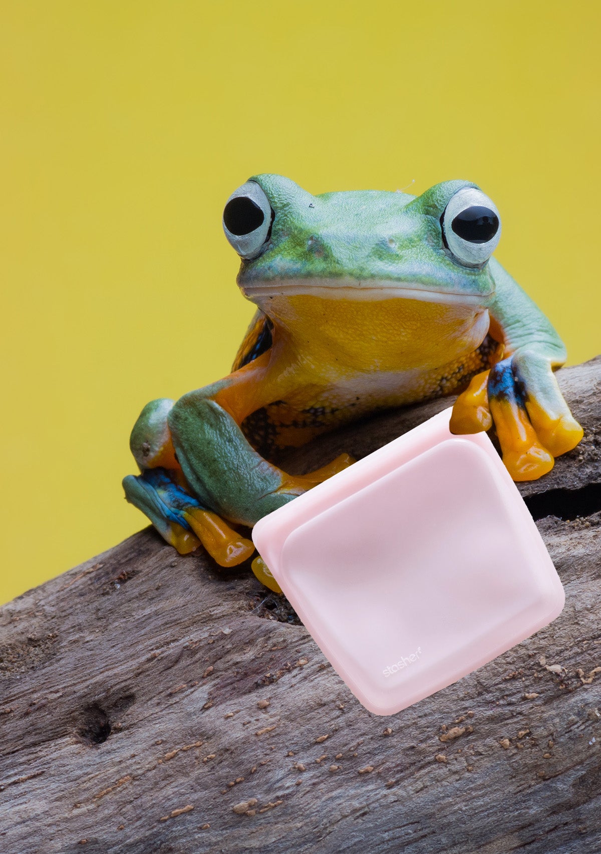 Reusable Pink Sandwich Bag | Stasher