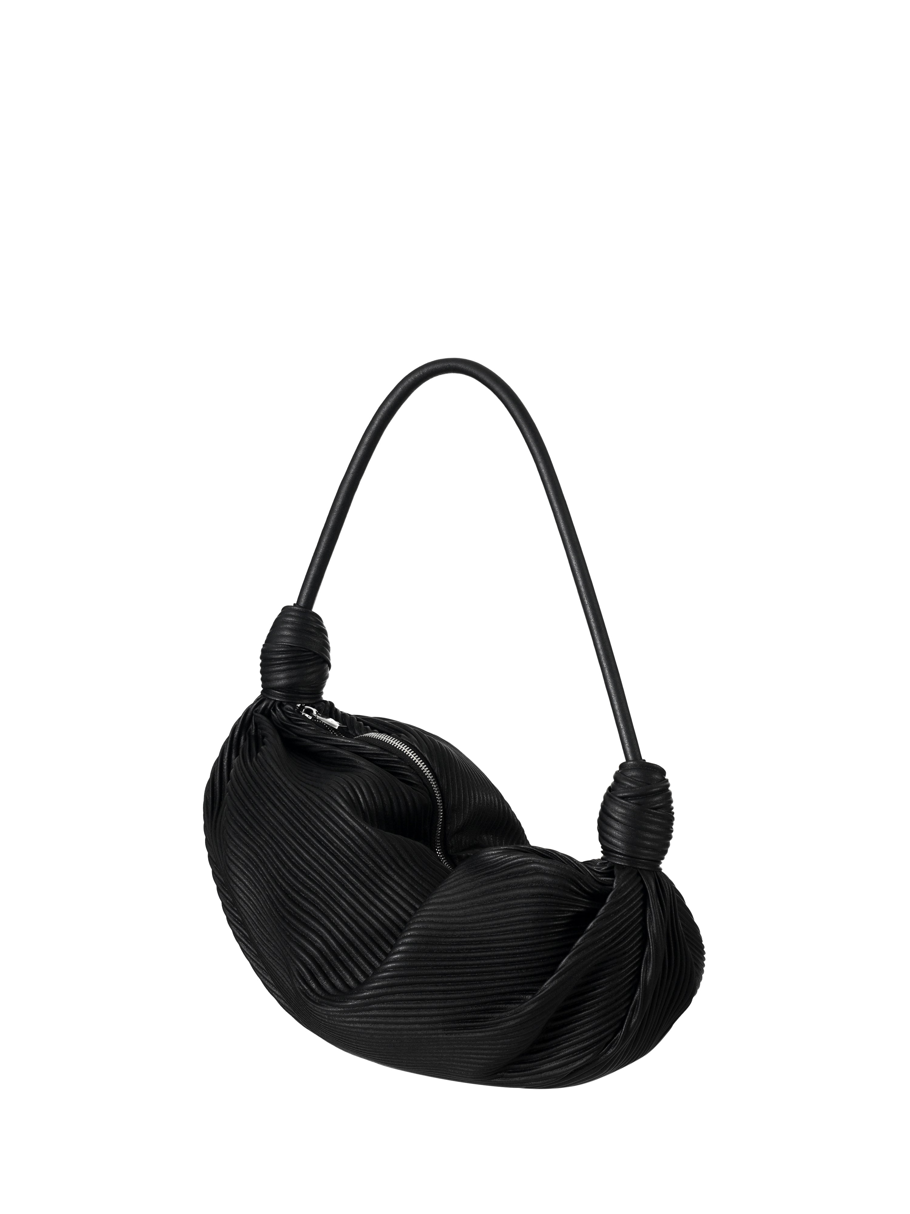 BLACK WAVE KNOT BAG