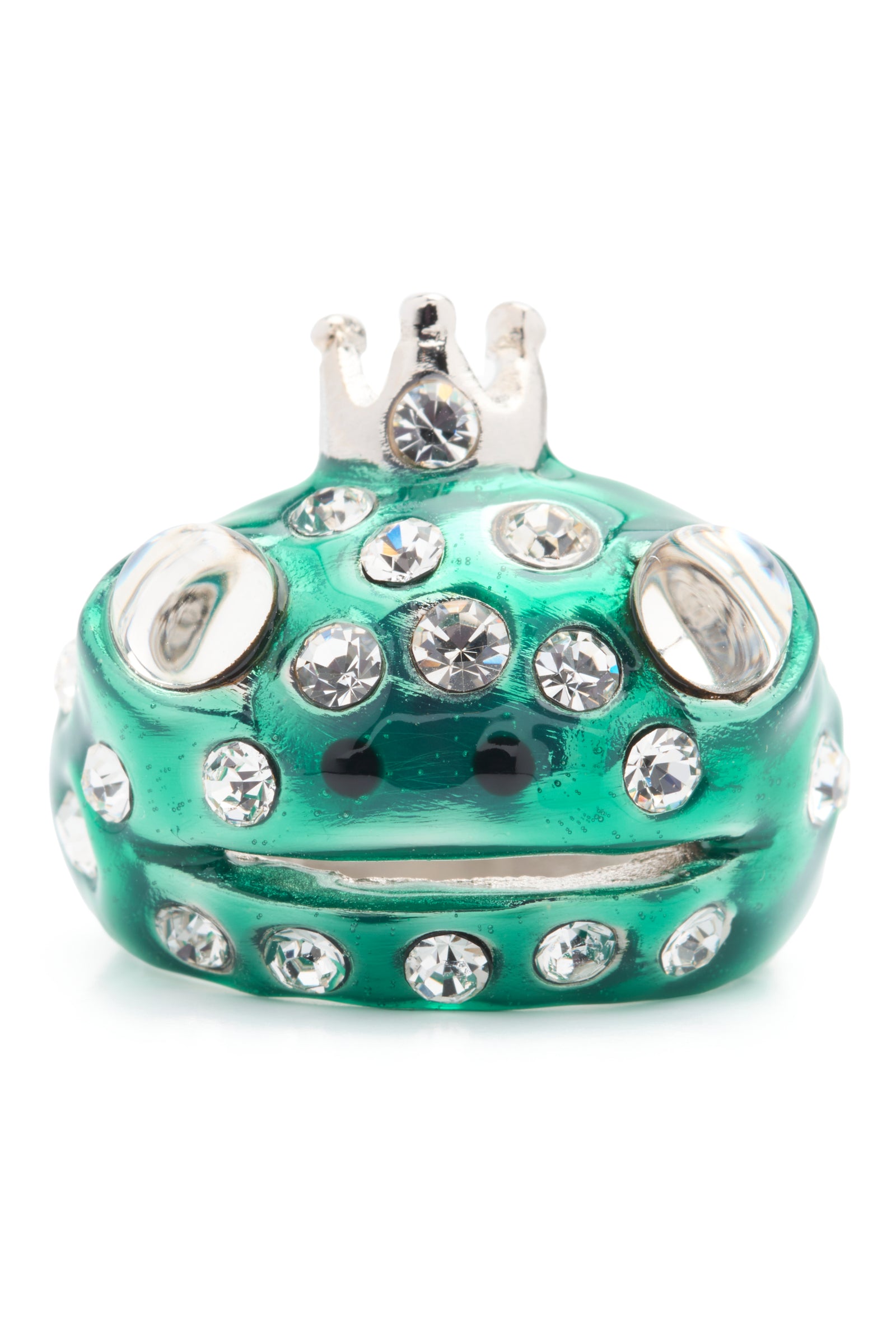 【関税込み】Collina Strada グリーン Frog Prince リング GREEN FRECKLES FROG PRINCE RING | COLLINA STRADA – Collina