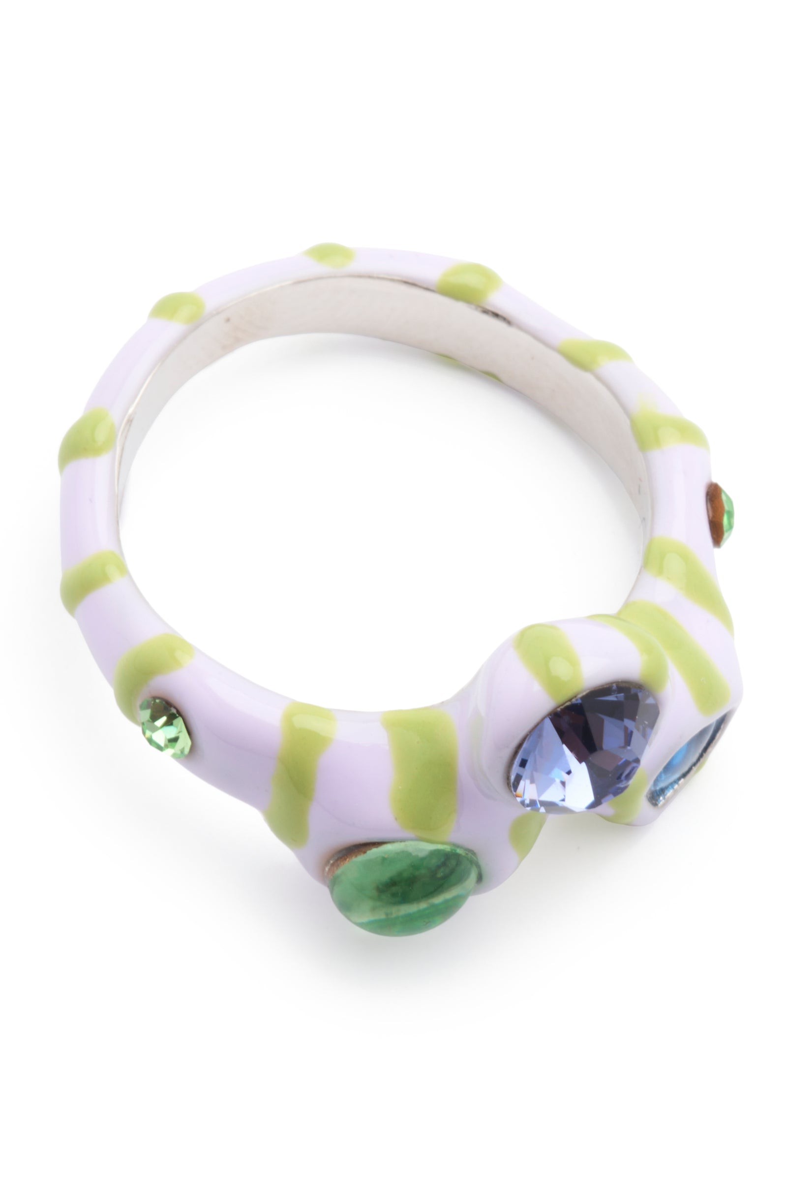 LILAC STRIPE FLORENCE RING | COLLINA STRADA – Collina Strada