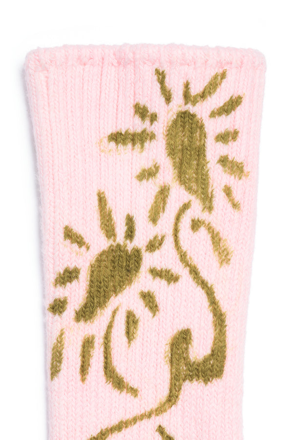 PINK DAISY SOCKS