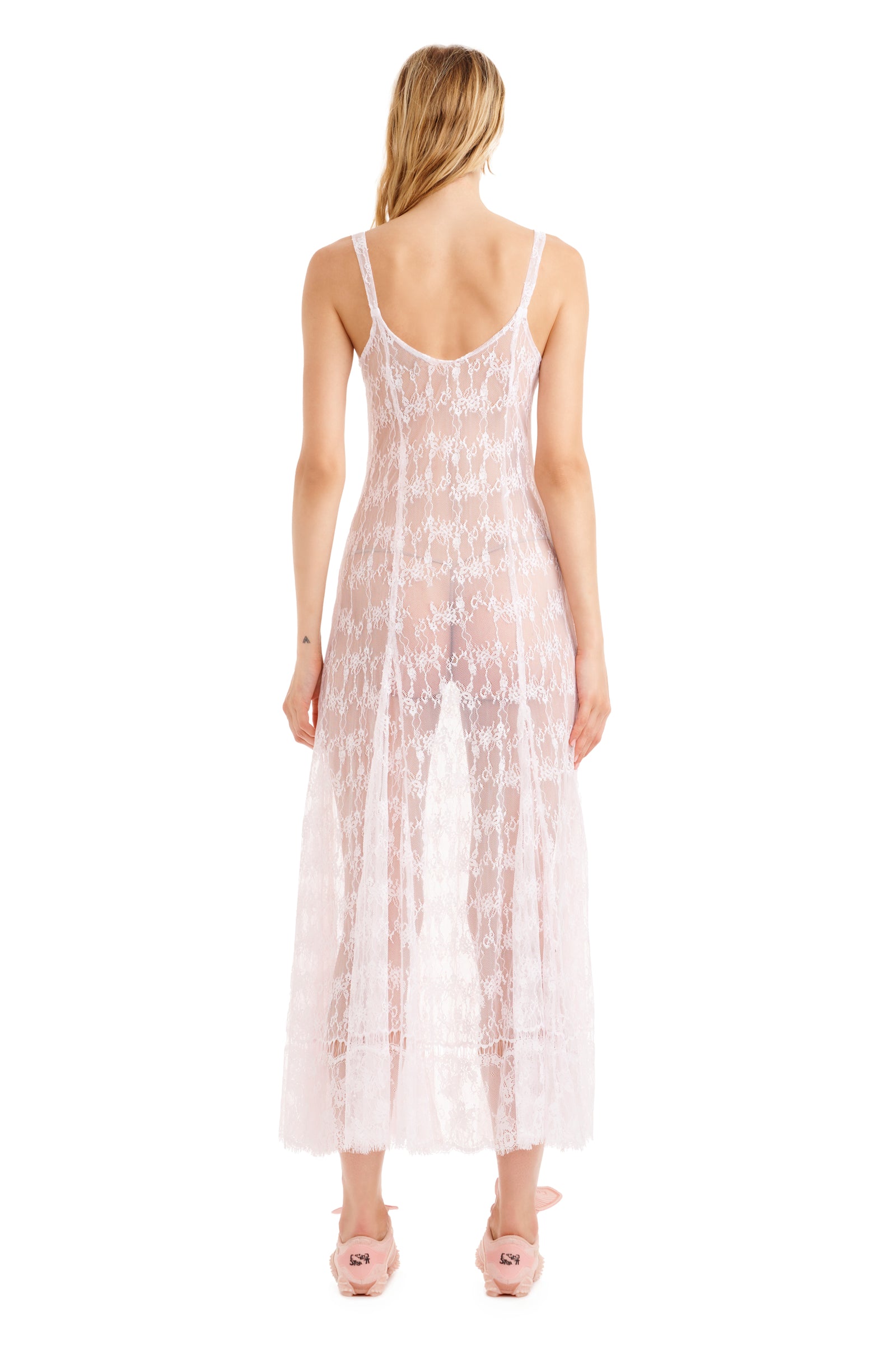 【関税込み】Collina Strada ピンク Pamela マキシワンピース LIGHT PINK PAMELA DRESS | COLLINA STRADA – Collina Strada