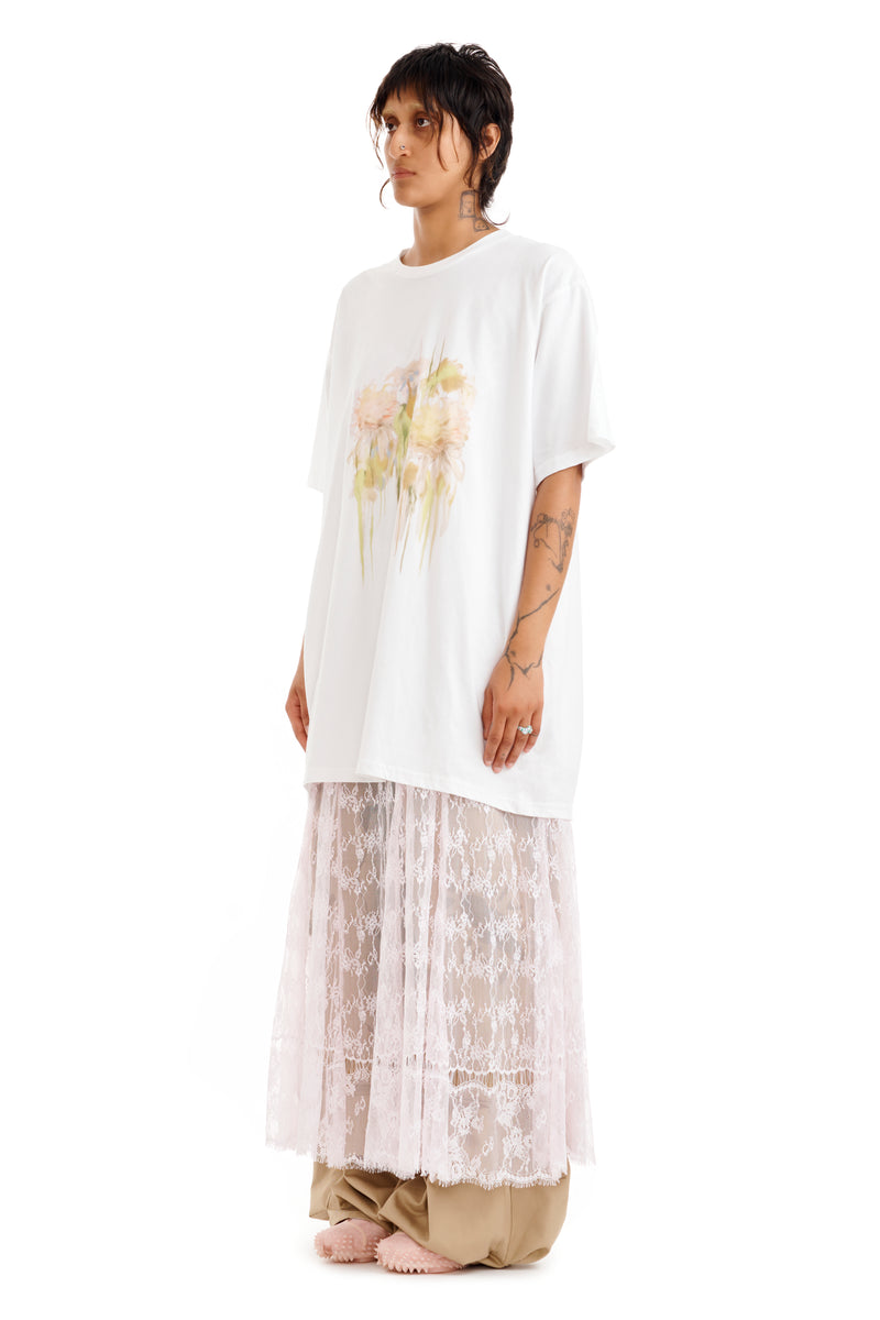 FLOWER DRIP GRAPHIC TEE