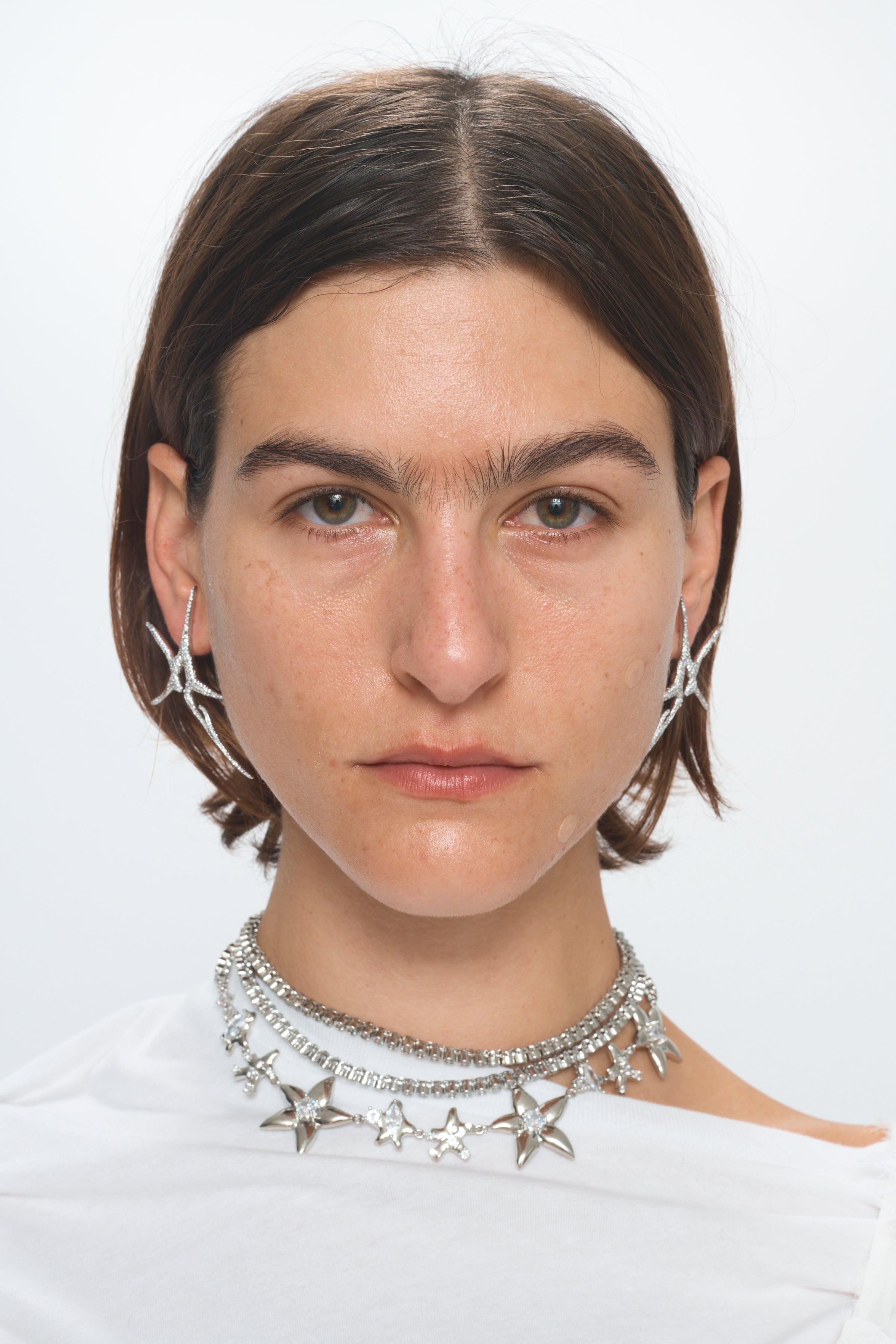 CRYSTAL CLEAR TENNIS NECKLACE