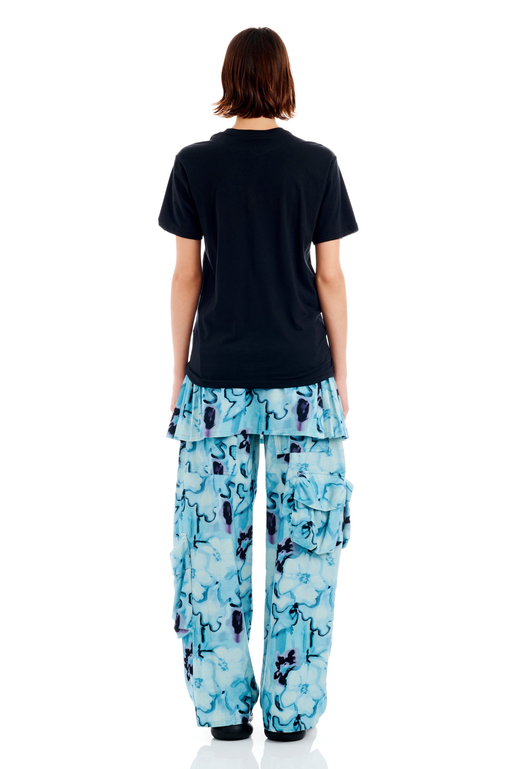 BLACK FLOWER DRIP TOSH TEE