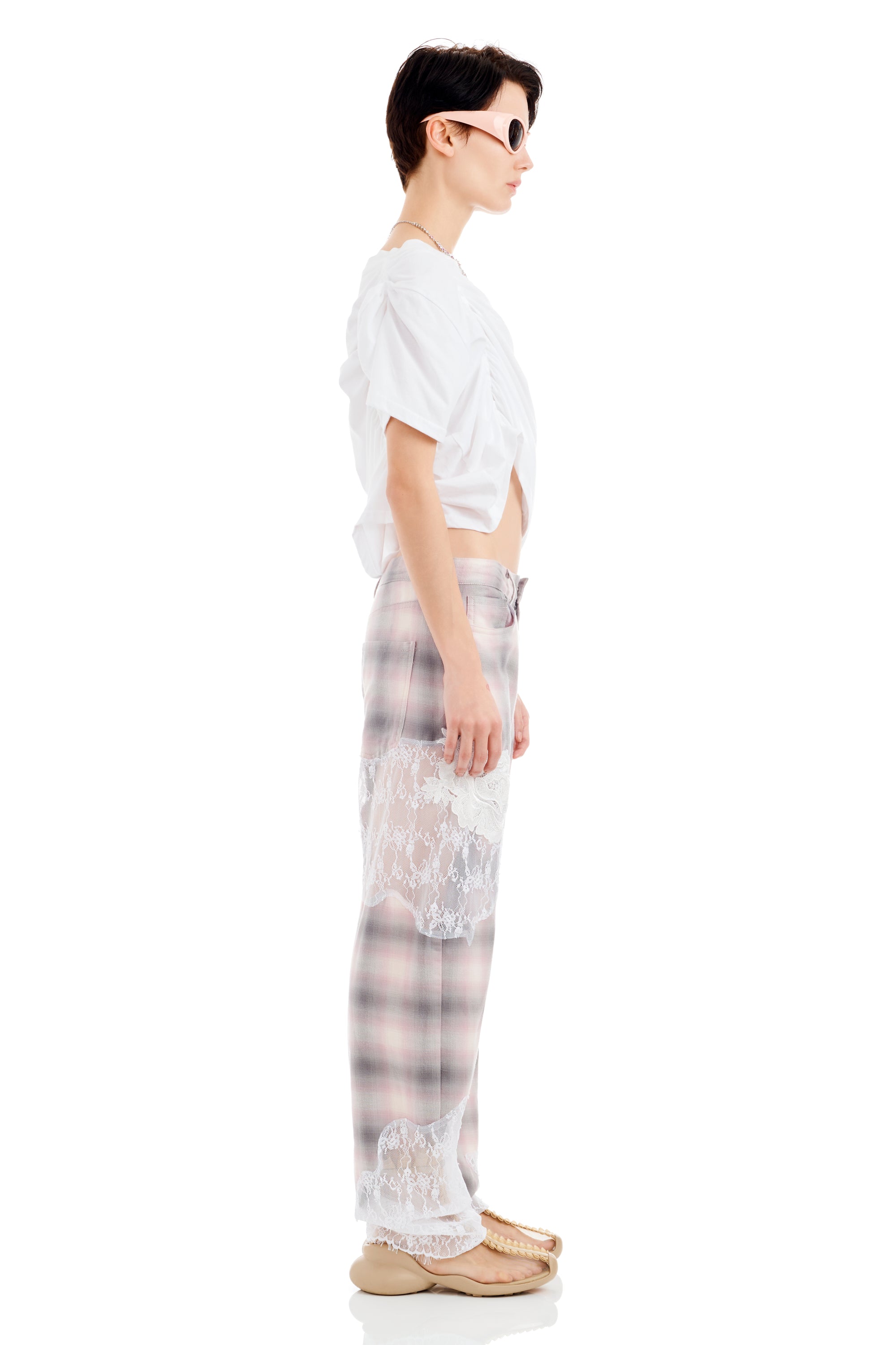 LAVENDER PLAID MIKAELA JEAN