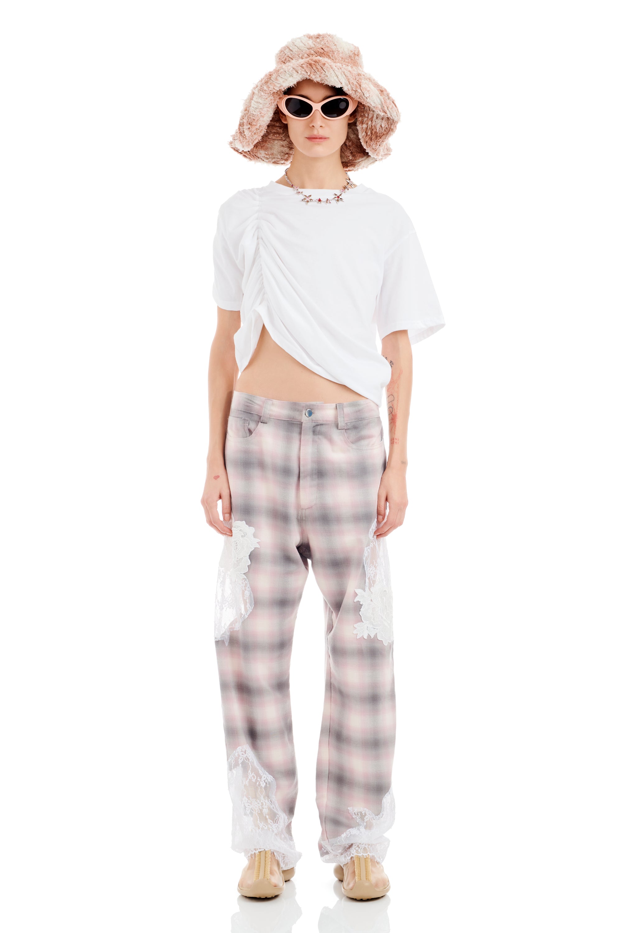 LAVENDER PLAID MIKAELA JEAN
