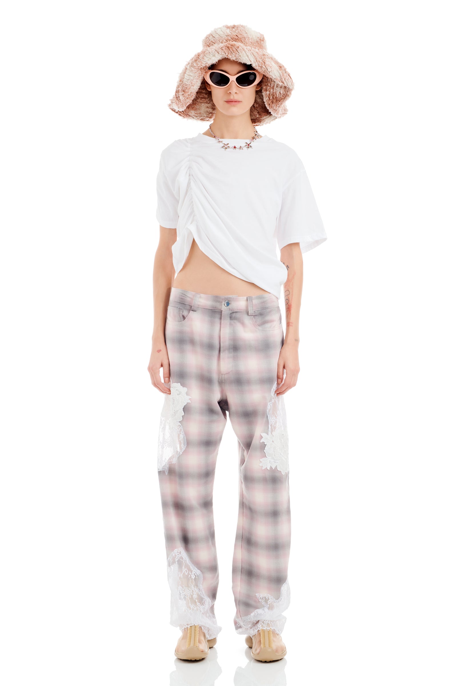【関税込み】Collina Strada オフホワイト Amaryllis Tシャツ WHITE AMARYLLIS TEE | Collina Strada – Collina Strada