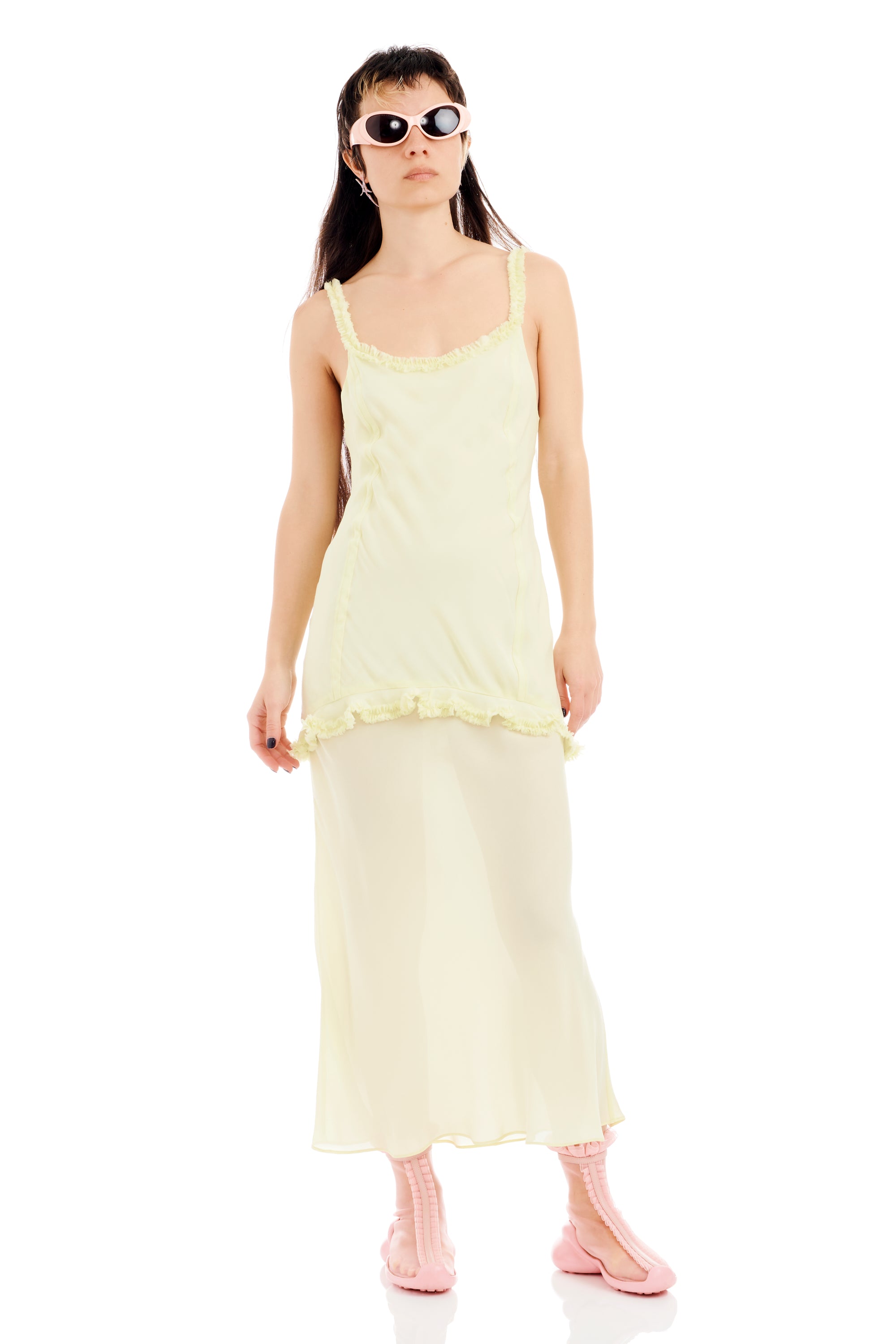 Collina Strada Green CELERY HYACINTH DRESS