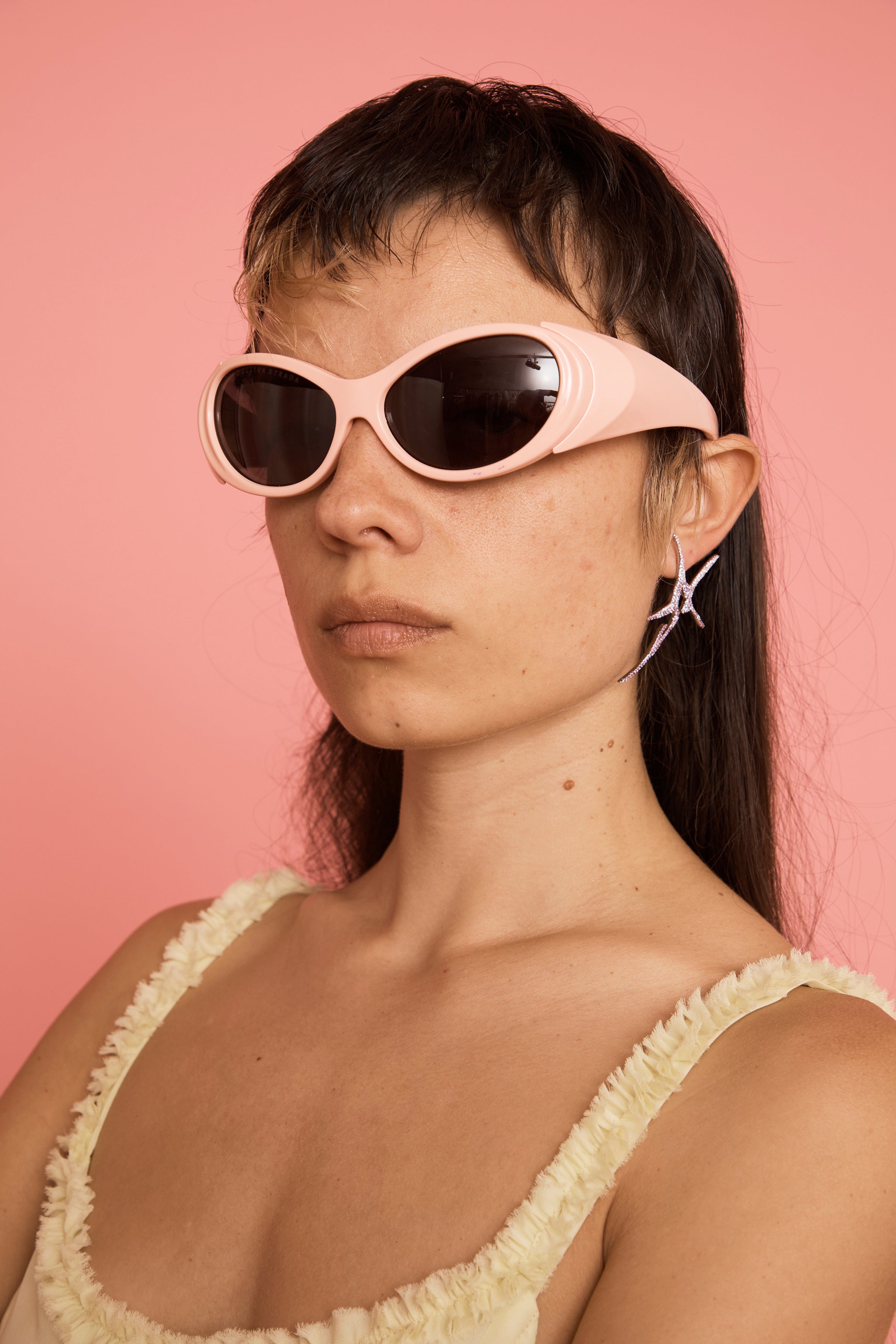 PINK COCOON SUNGLASSES | Collina Strada