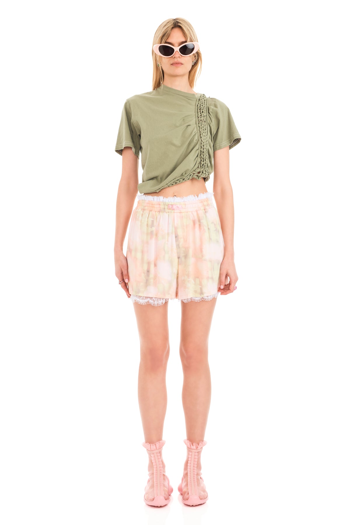 【関税込み】Collina Strada グリーン Dandelion トップス TOPS – Collina Strada