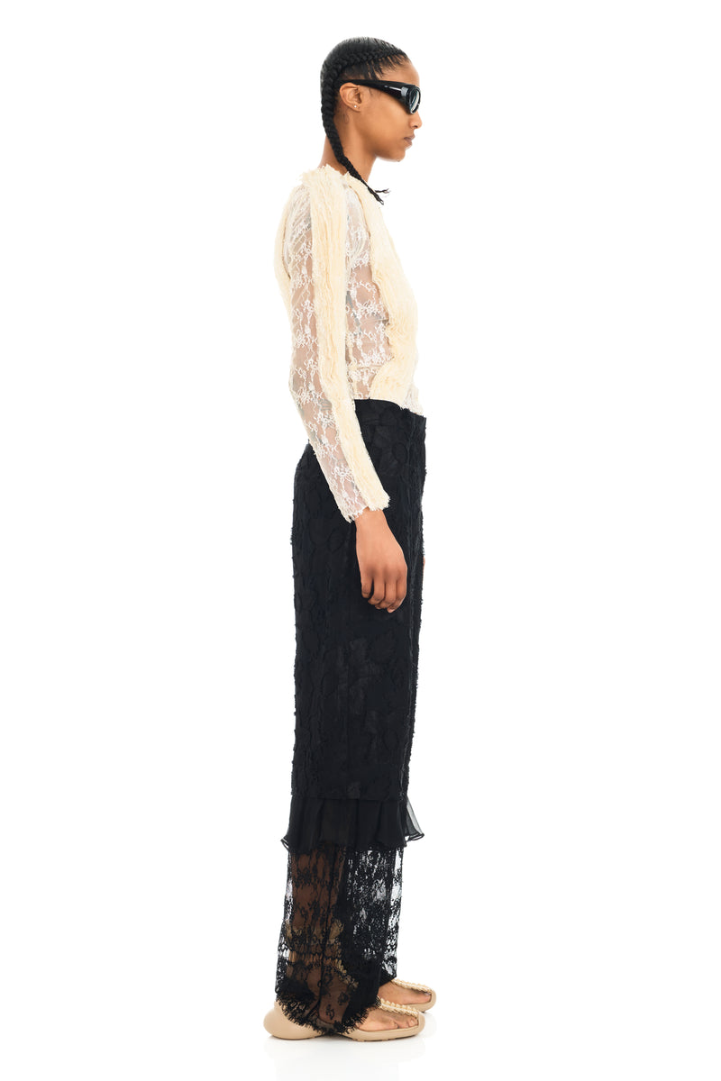 BLACK GERANIUM TROUSER