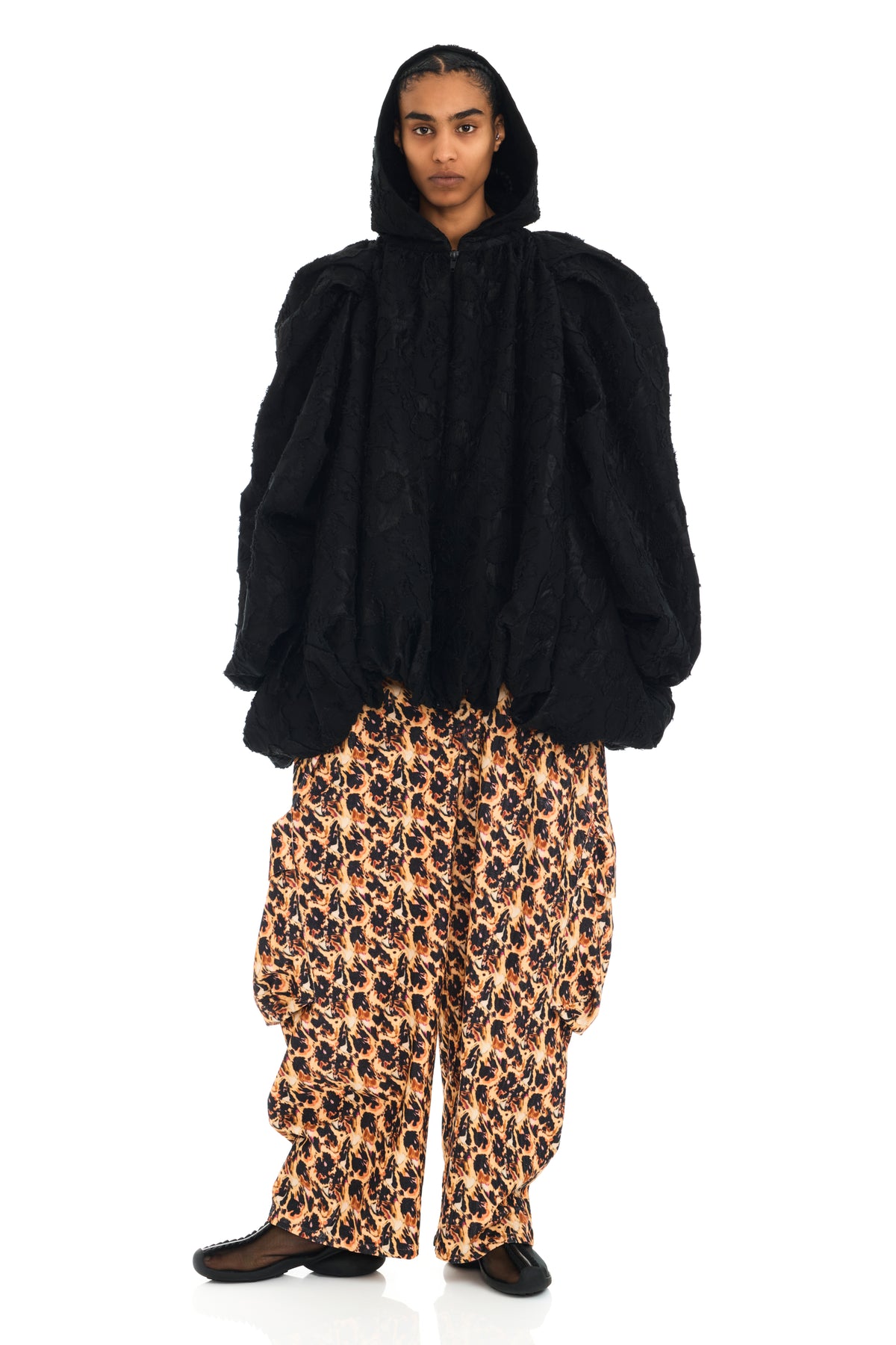 JACQUARD PILLOW COAT