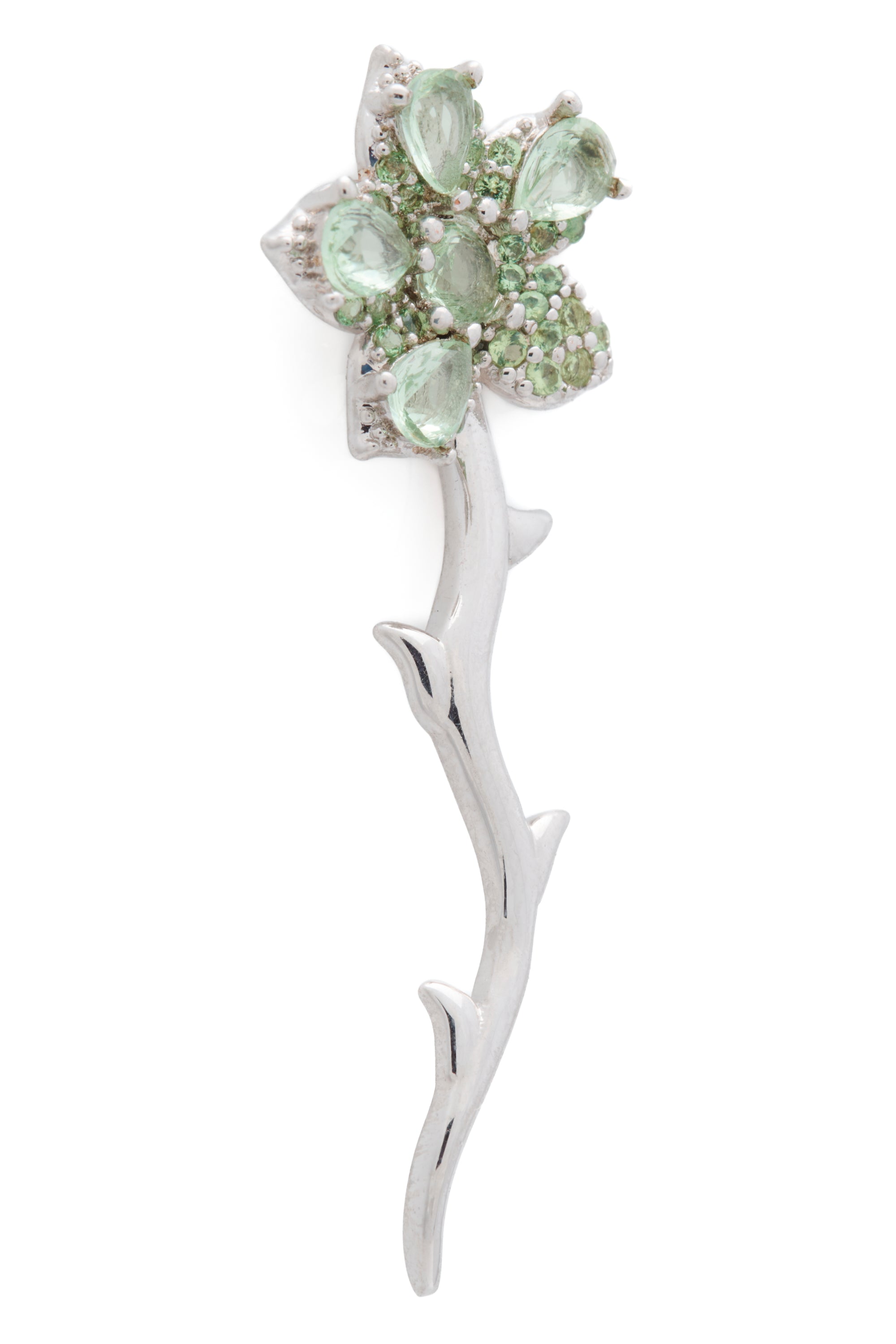 LIME VINE EARRING