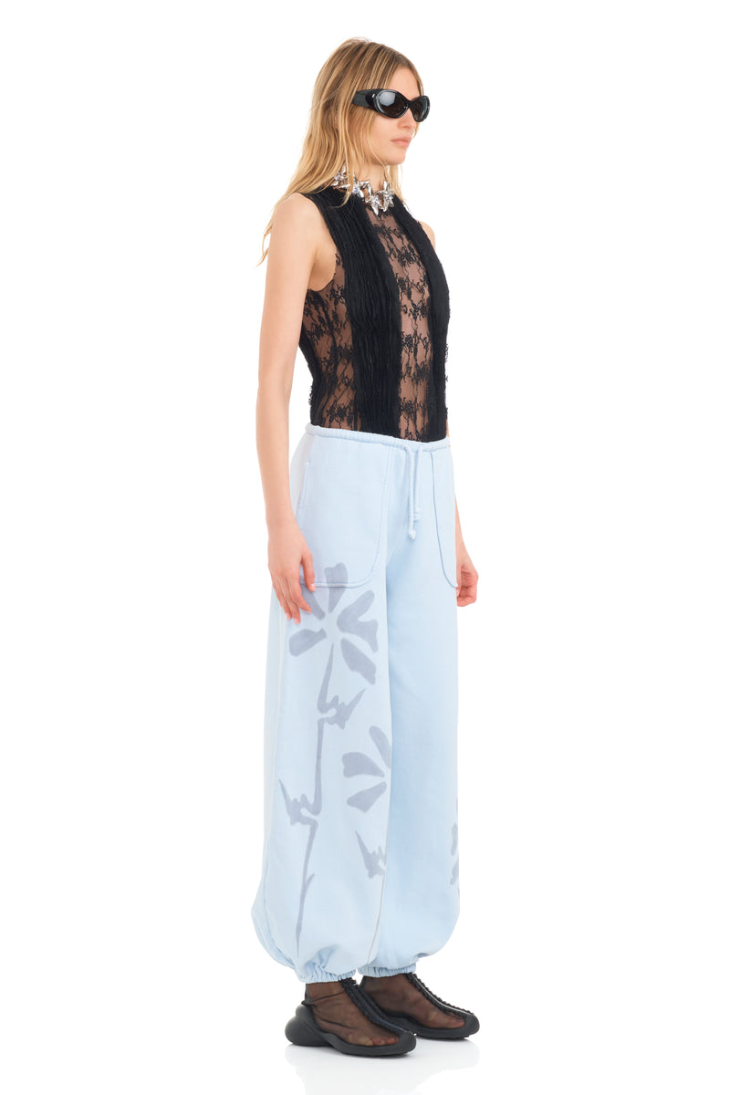 SKY FLOWERS XL SWEATPANT