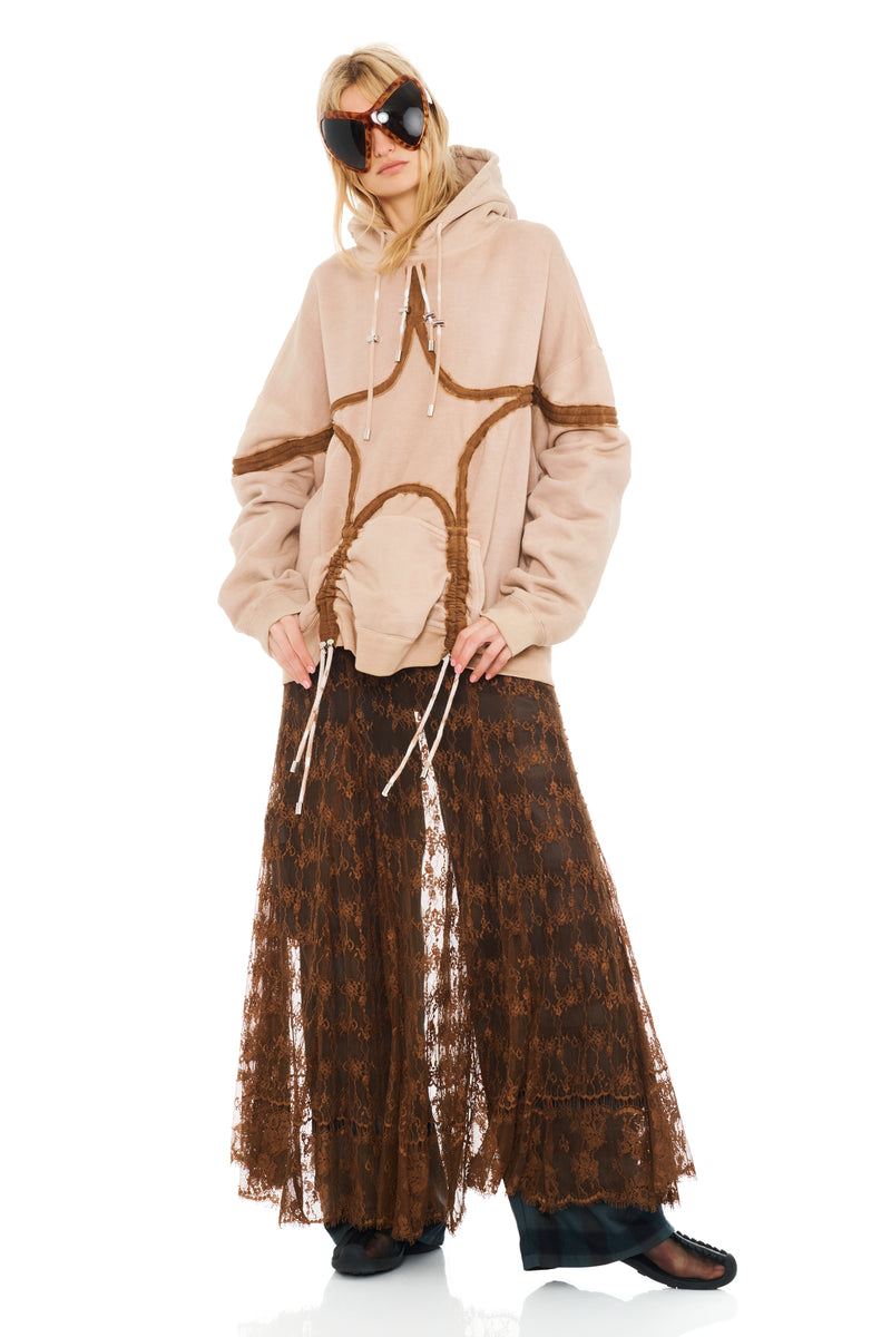 CAMEL STAR HOODIE