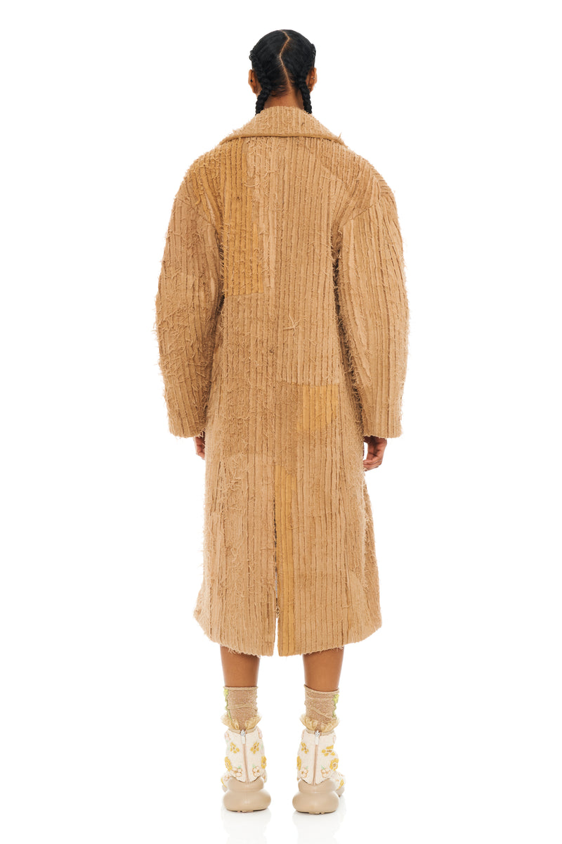 CAMEL PAW PAW COAT