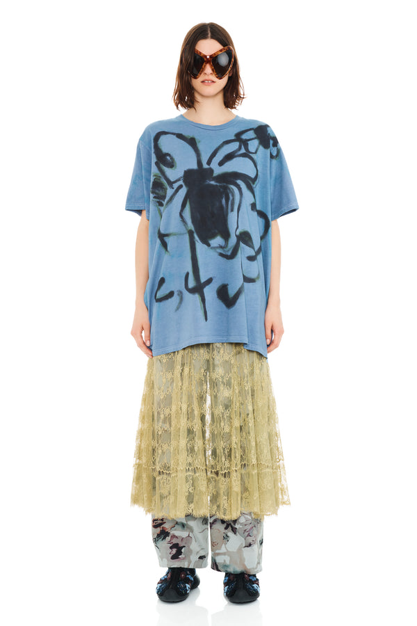 NAVY BUG PAINTED TEE