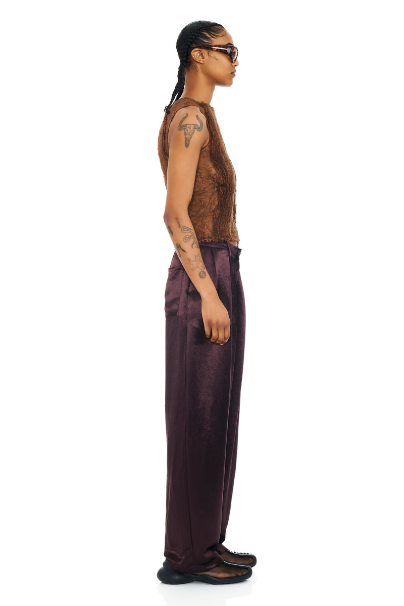 CHOCOLATE CATCHFLY TROUSER
