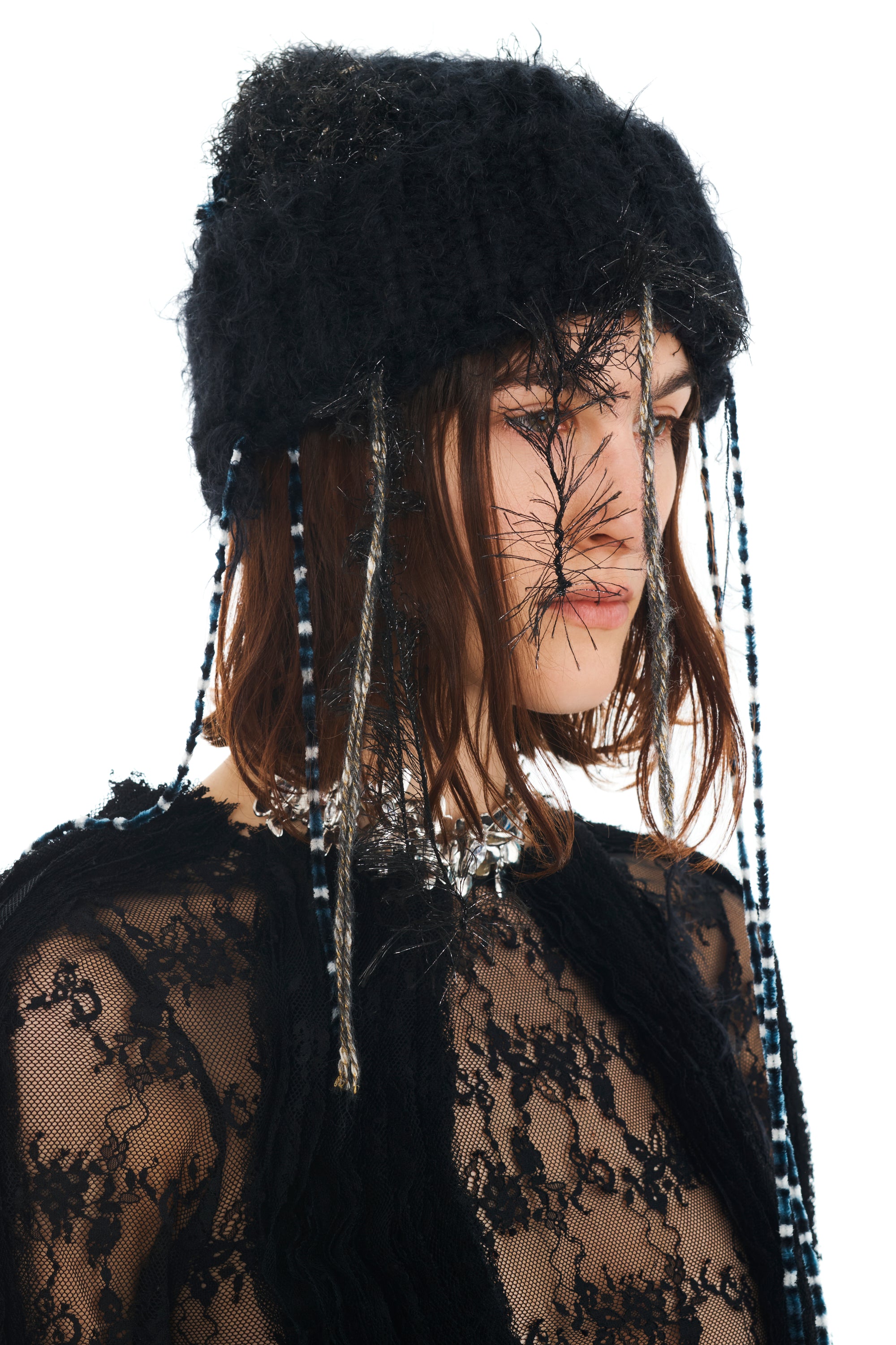 DISCO PLAID WINTER HAT