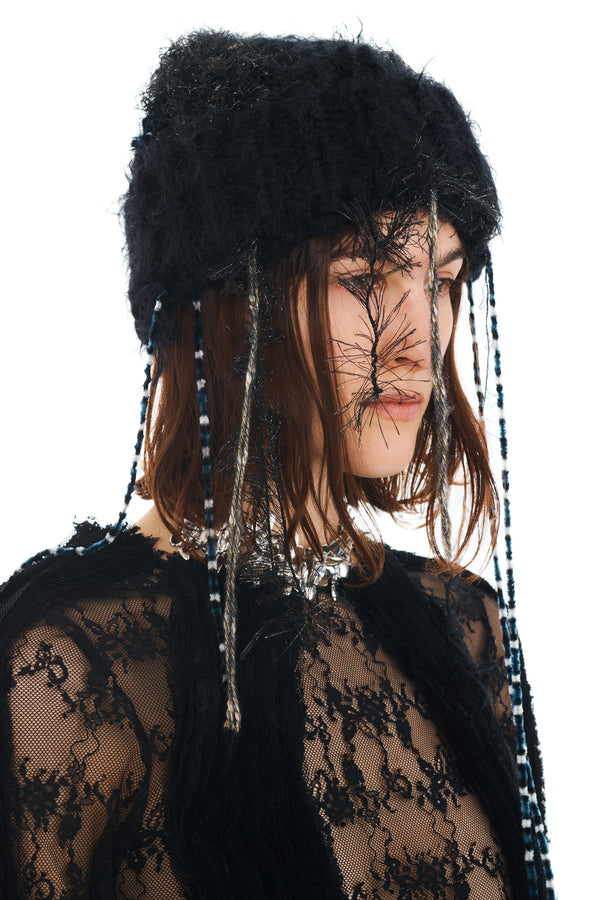DISCO PLAID WINTER HAT