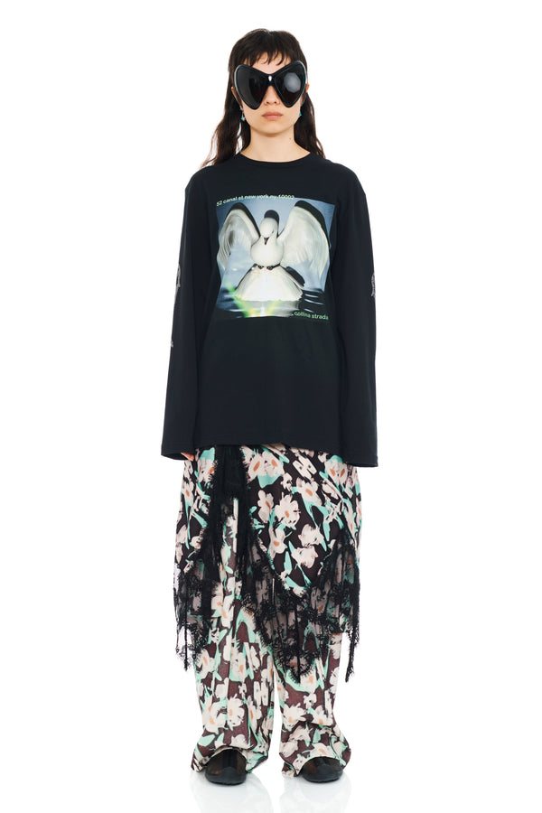 52 CANAL L/S RHINESTONE GRAPHIC TEE