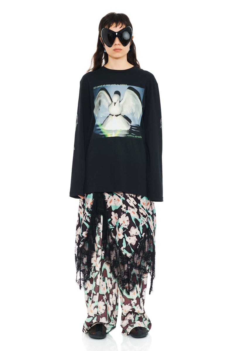 52 CANAL L/S RHINESTONE GRAPHIC TEE