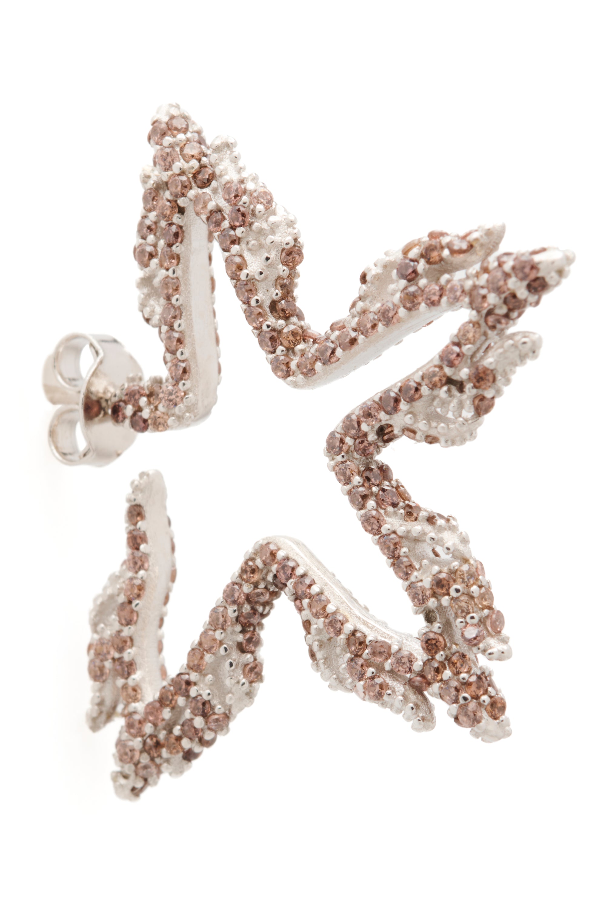 EARTH FLAME STAR EARRINGS