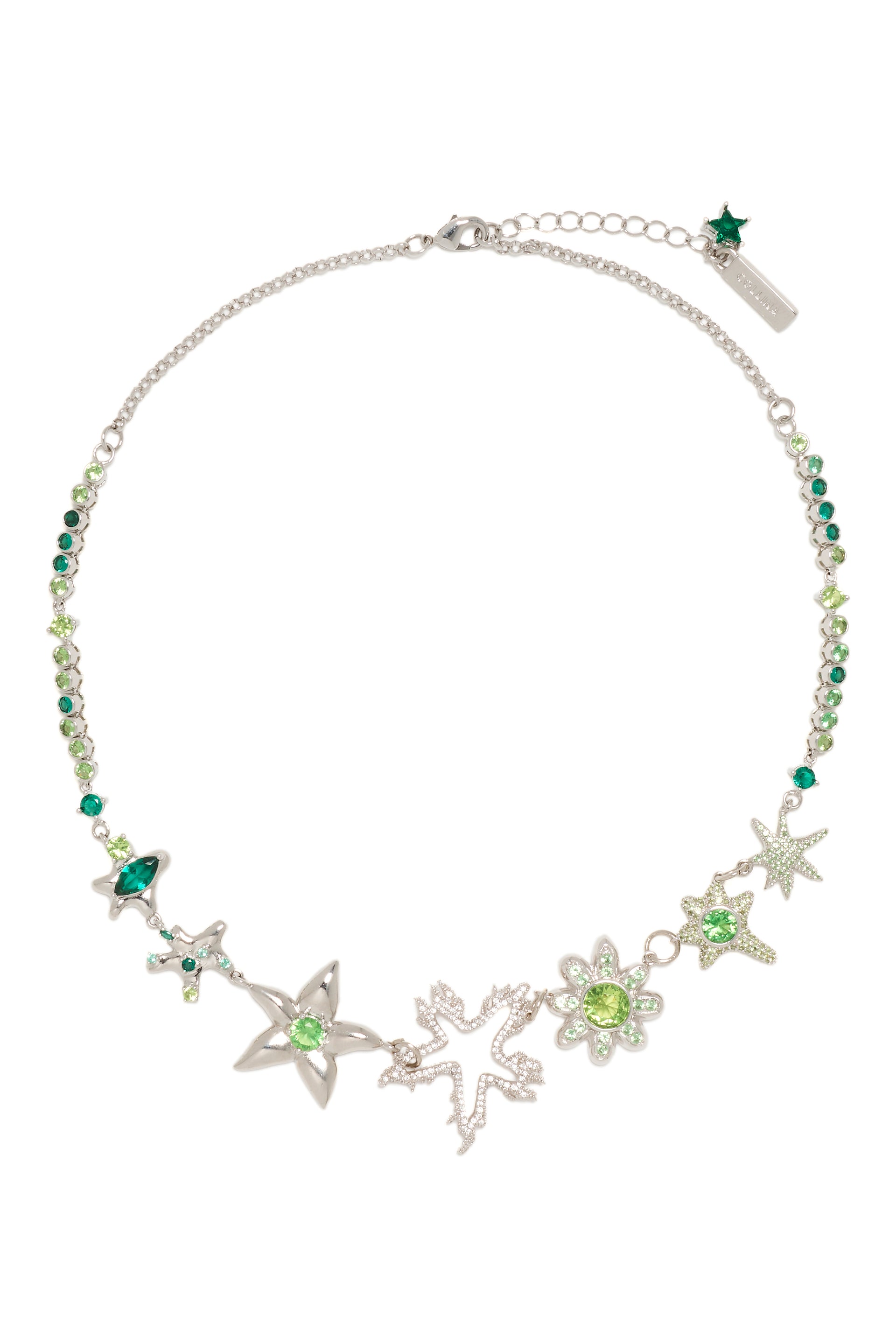APPLE STAR FLAME CONSTELLATION NECKLACE