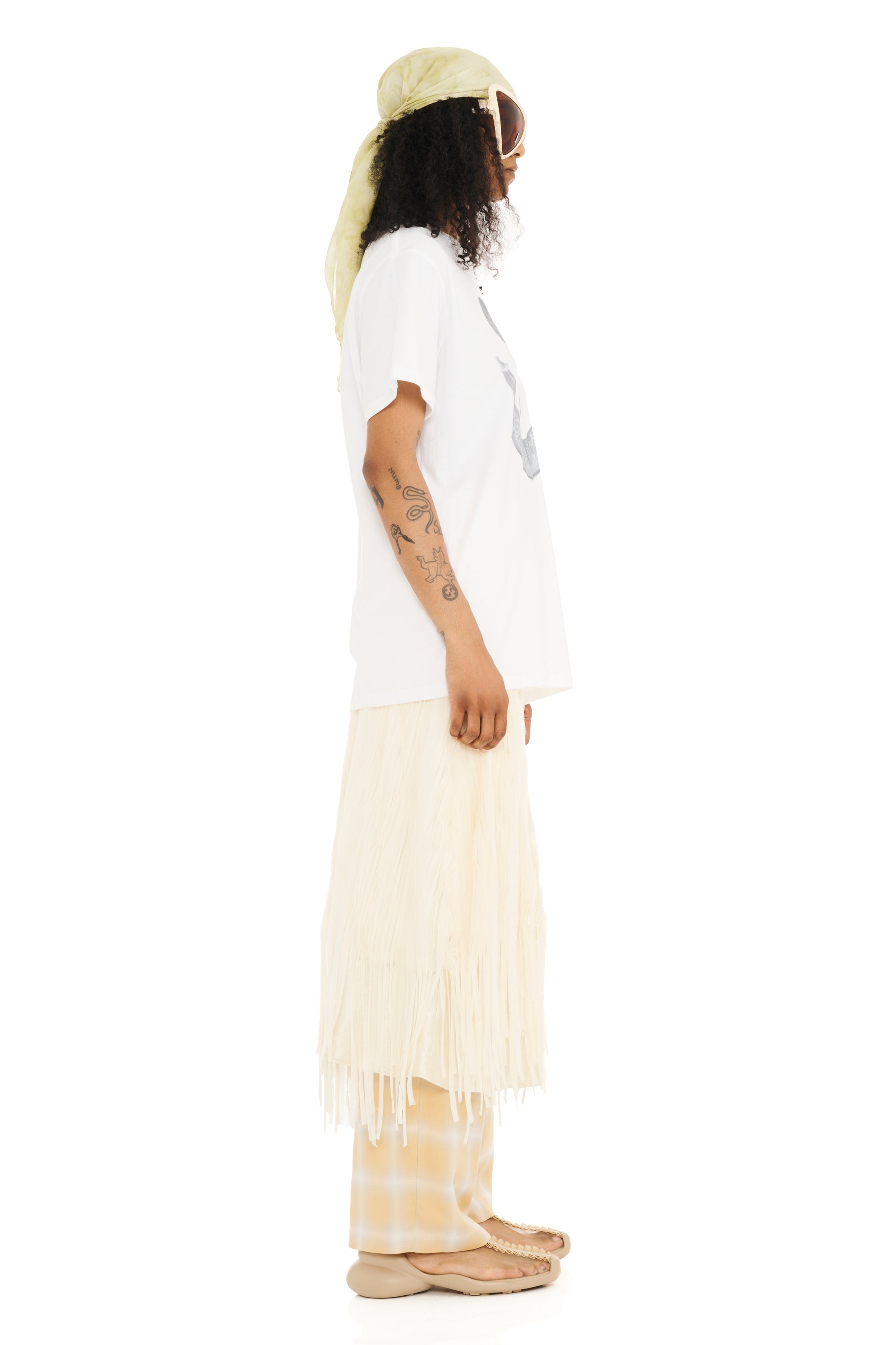 BANANA X-RAY GRAPHIC TEE IN WHITE