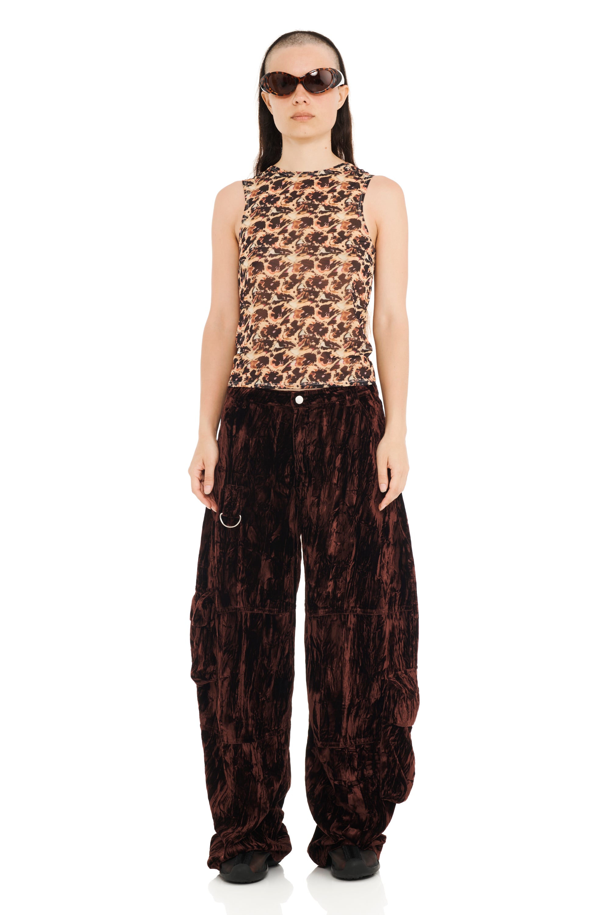 EARTH VELVET LAWN CARGO PANT
