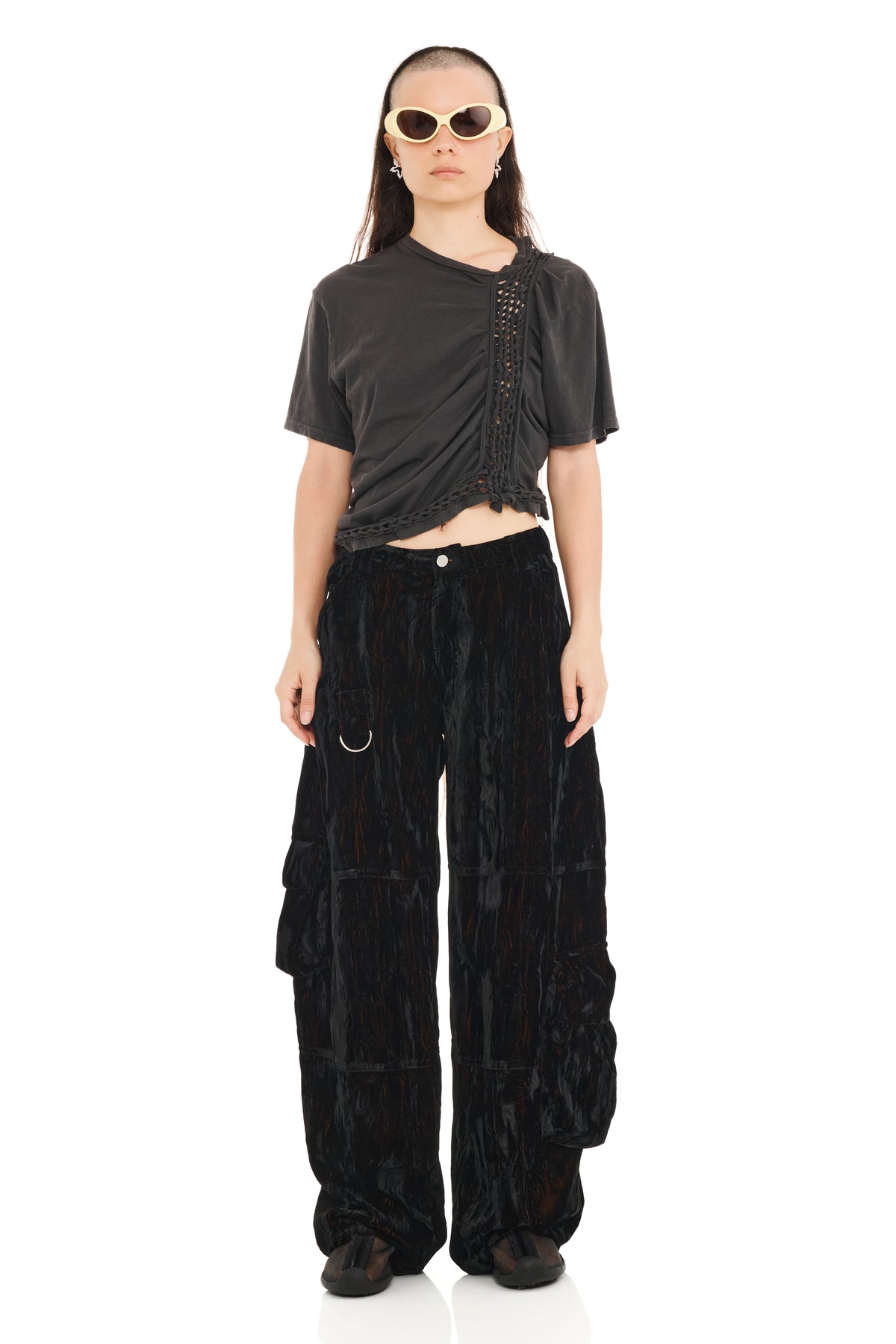 【関税込み】Collina Strada ネイビー Bungee ジーンズ PANTS – Page 2 – Collina Strada