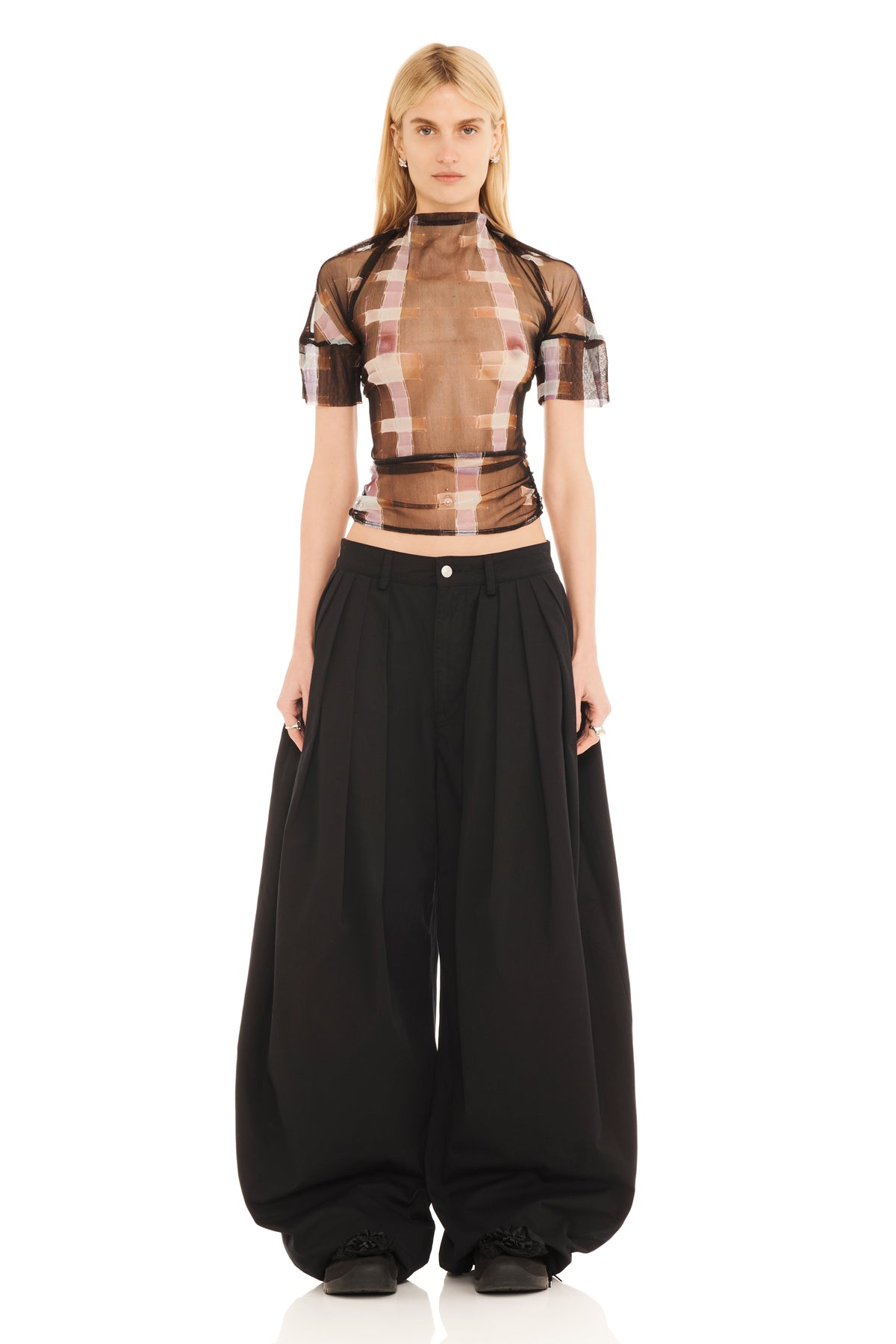 BLACK DENIM SIMONE PANT