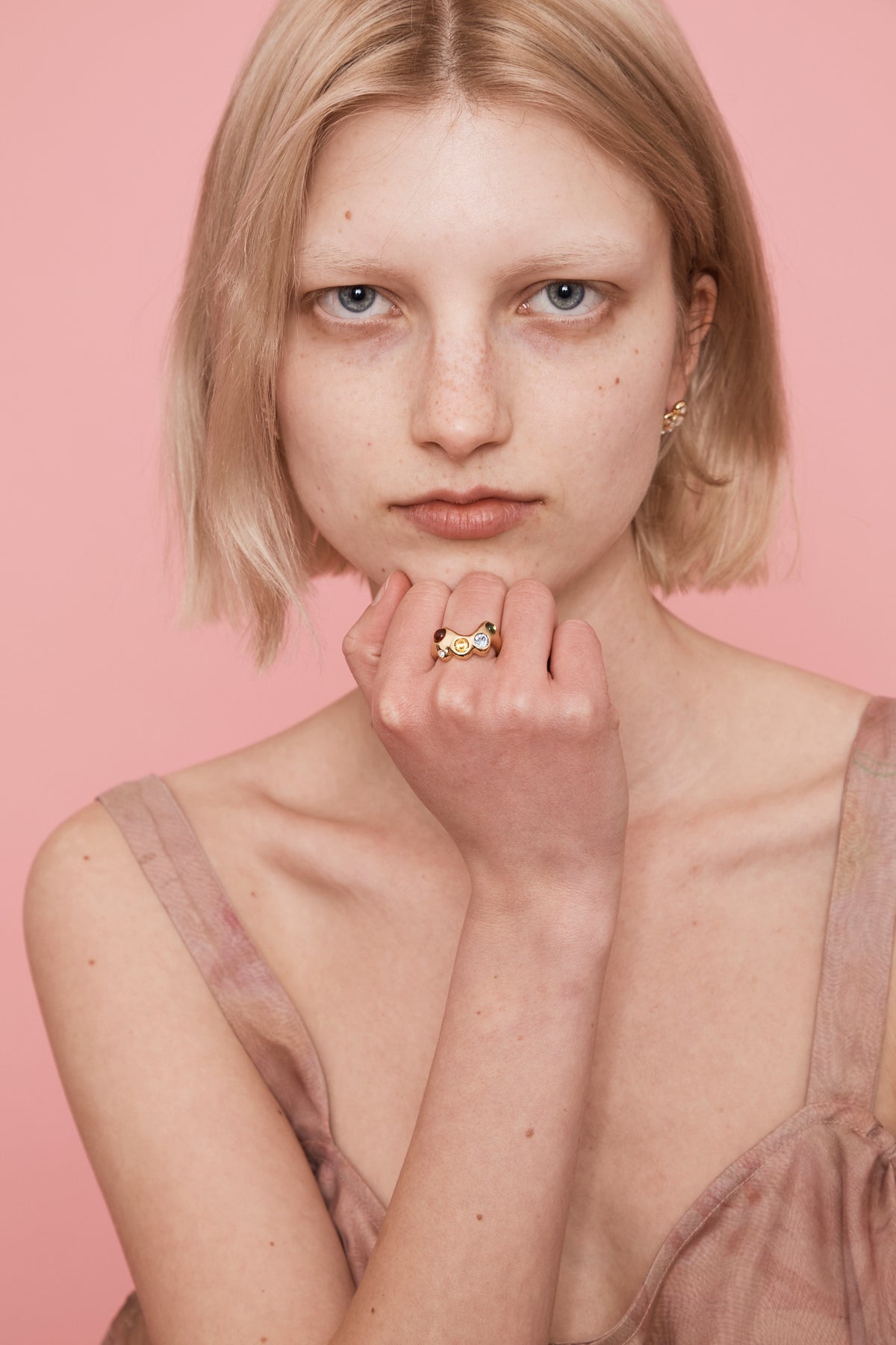 GOLD MULTI ESME RING