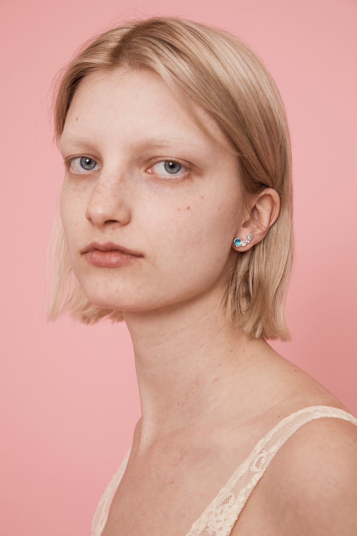 SILVER MULTI ESME EARRINGS