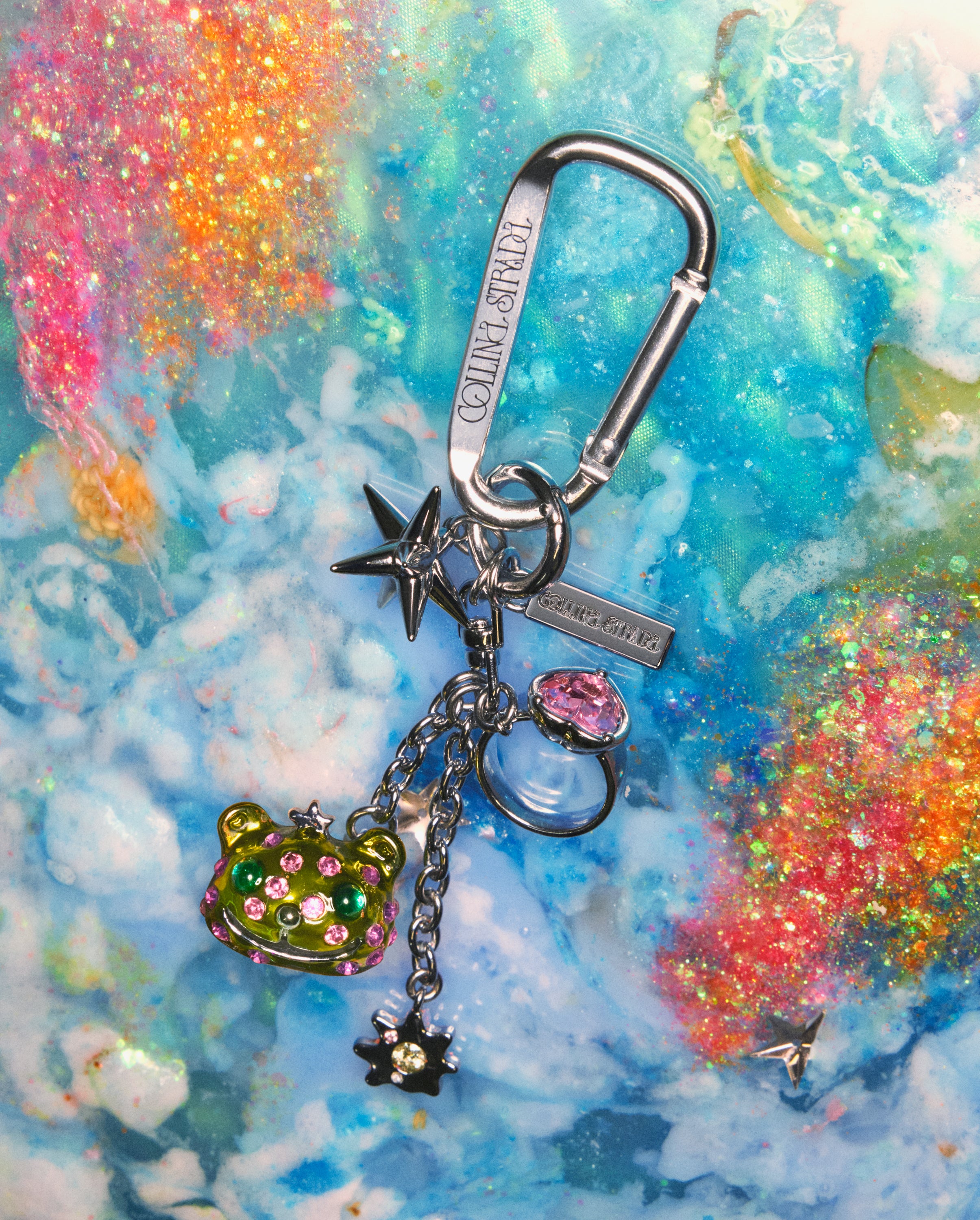 Silver Princess Bear Keyring | COLLINA STRADA