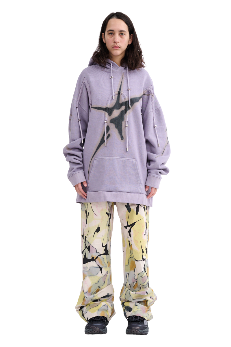 MAUVE ARC HOODIE