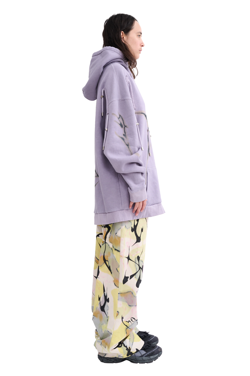 MAUVE ARC HOODIE