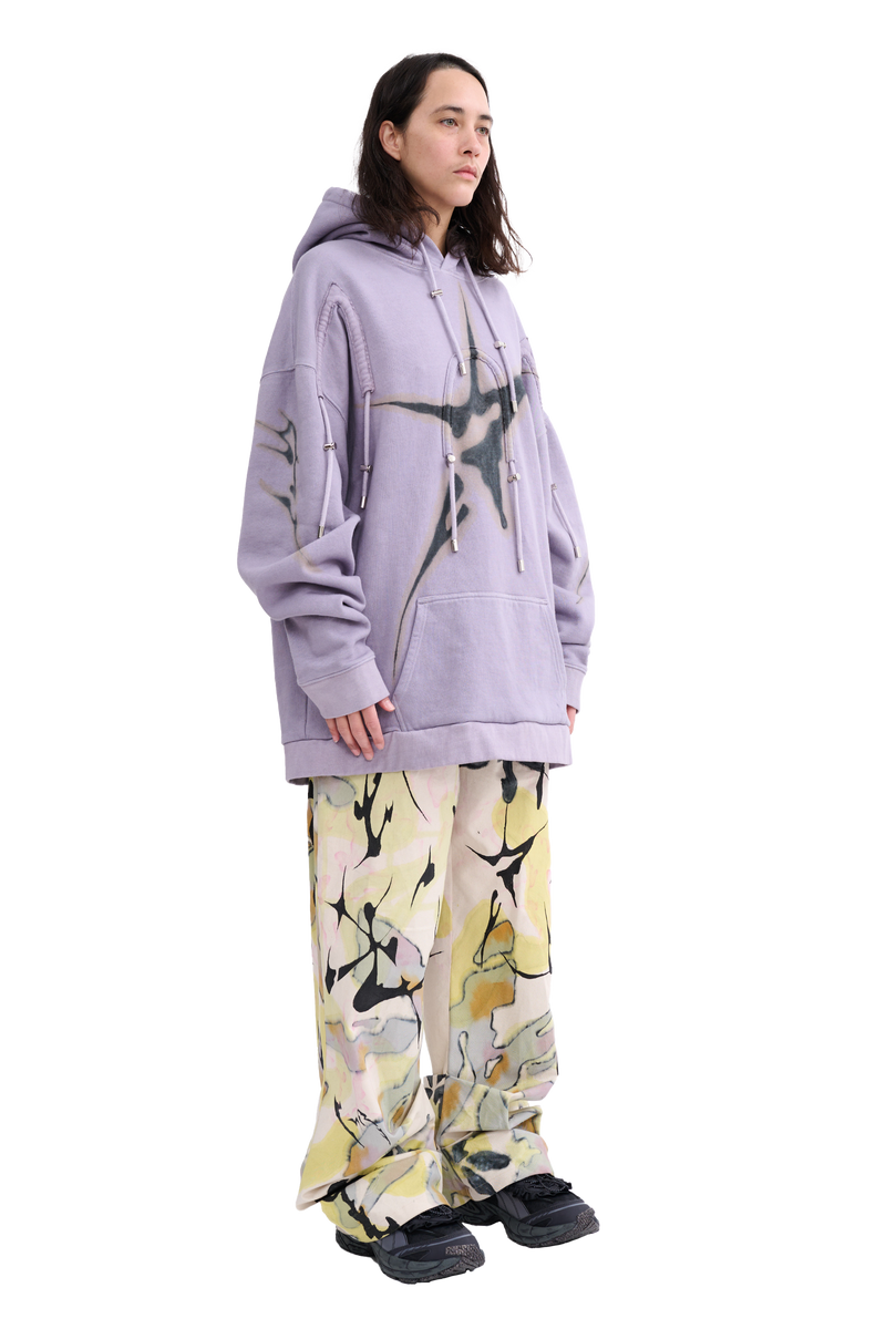 MAUVE ARC HOODIE