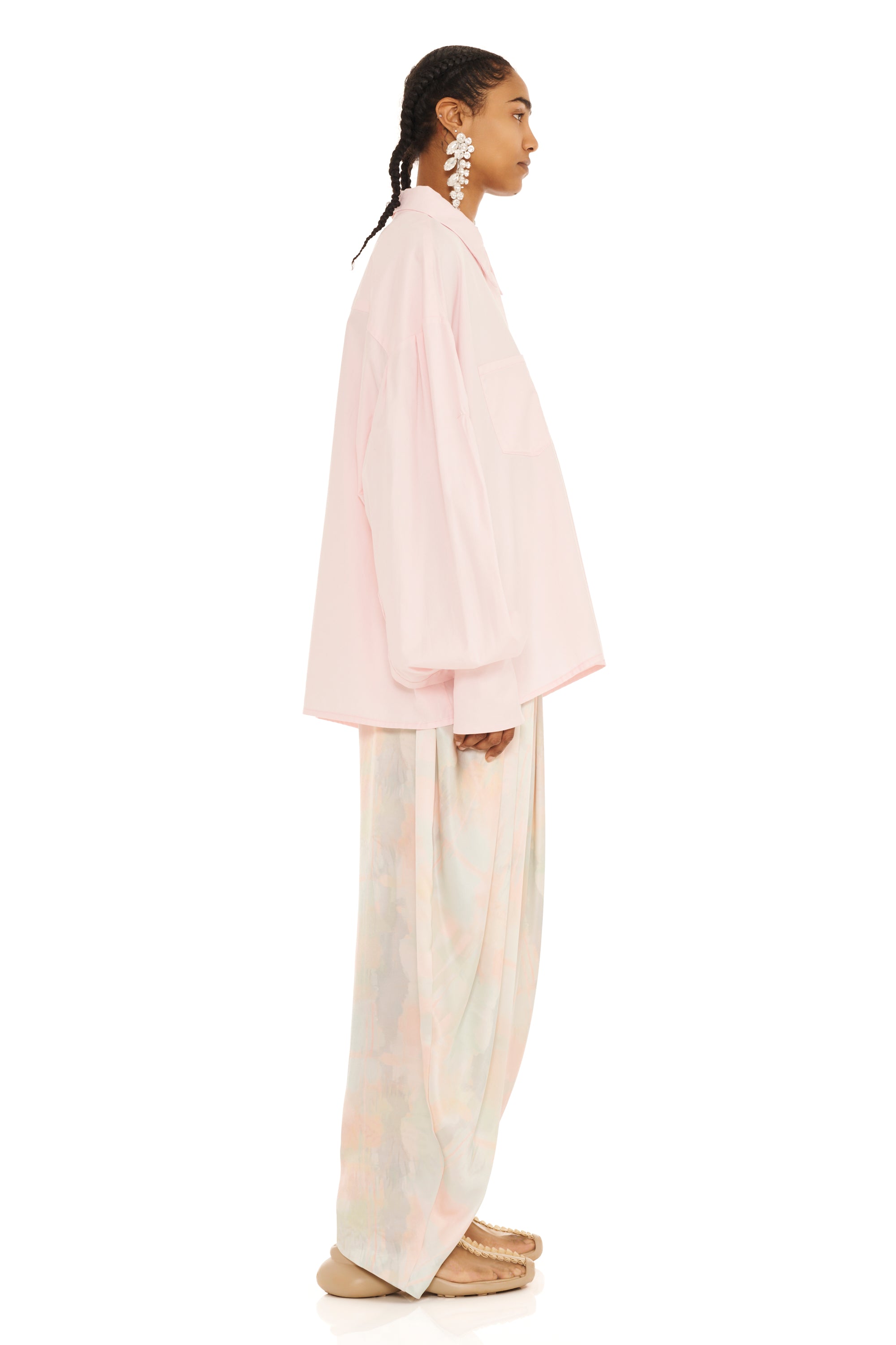 SOFT PINK CHASON BUTTON UP