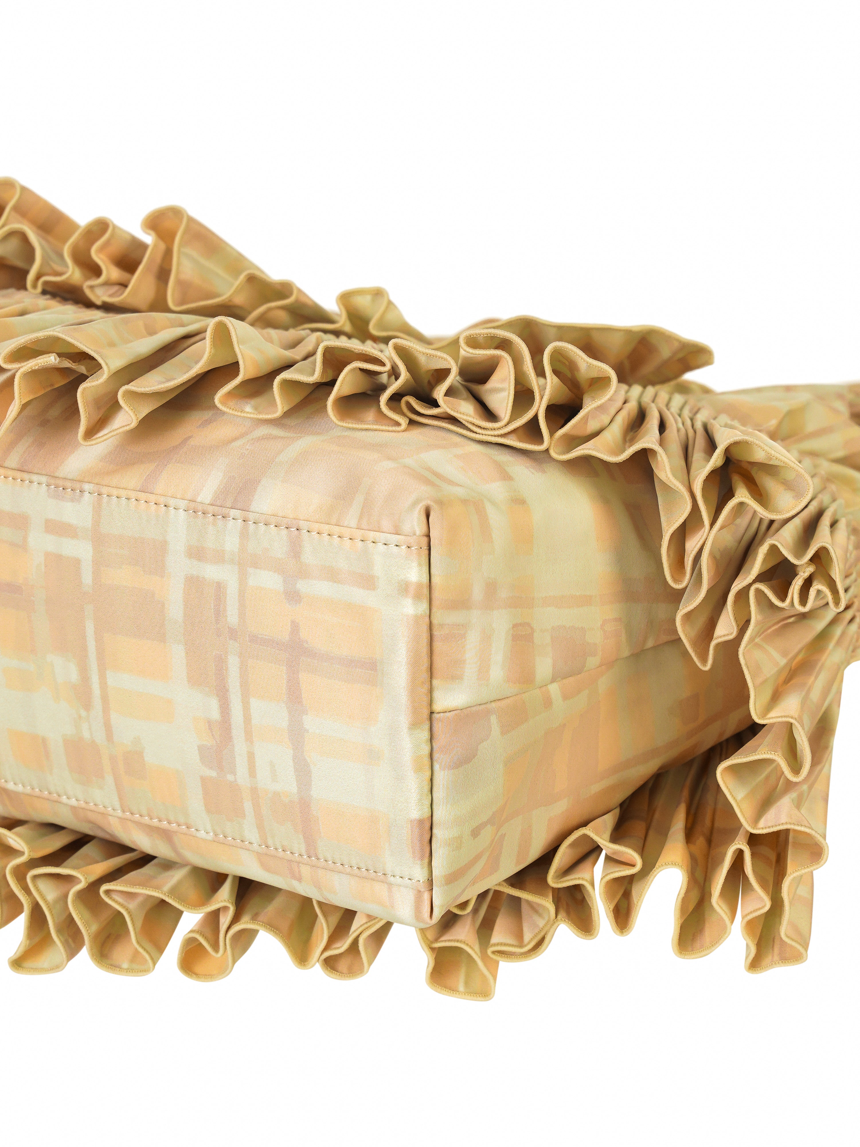 BUTTER PLAID CLOUD RINGO BAG