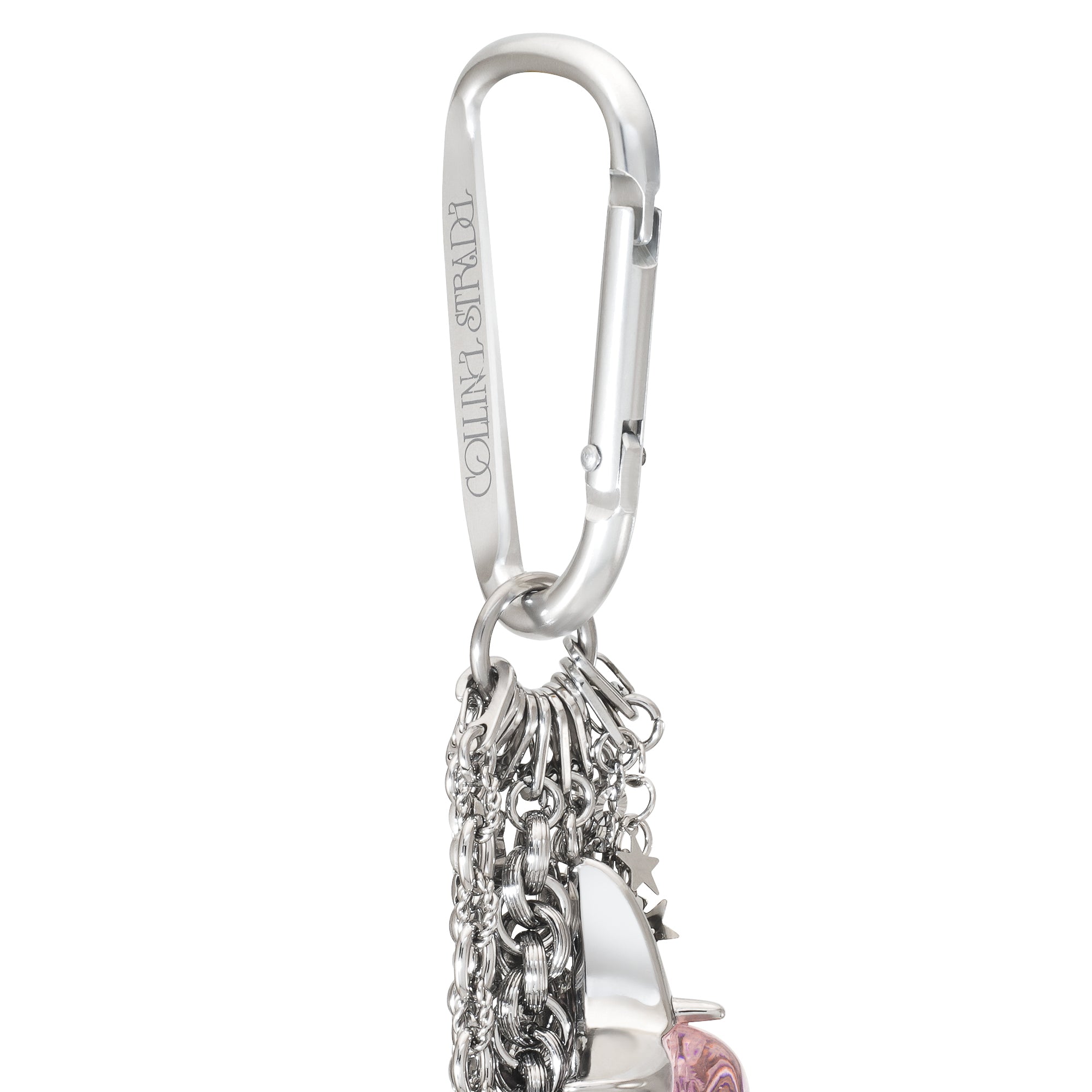 SILVER COSMIC DROP KEYRING