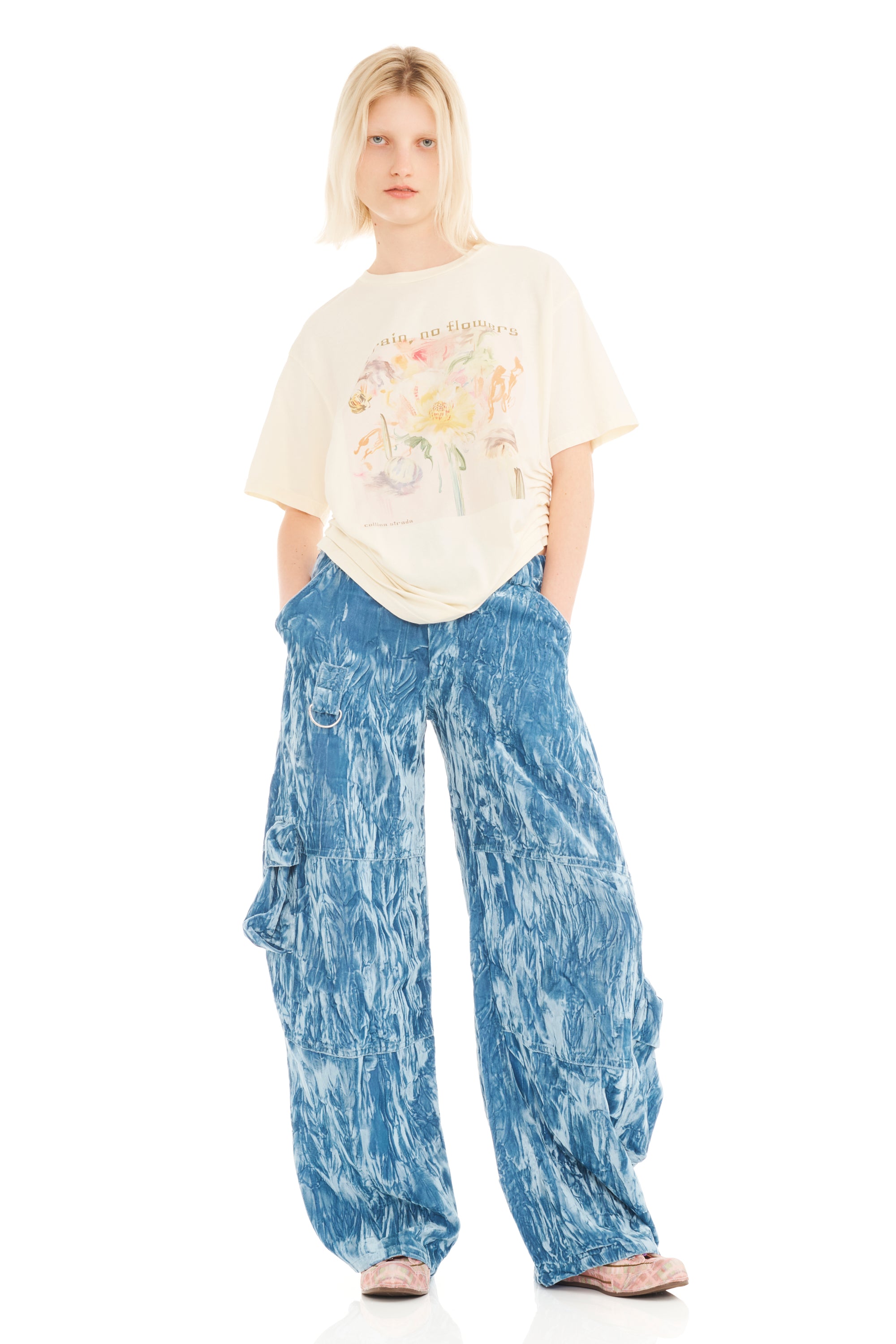 SKY VELVET LAWN CARGO