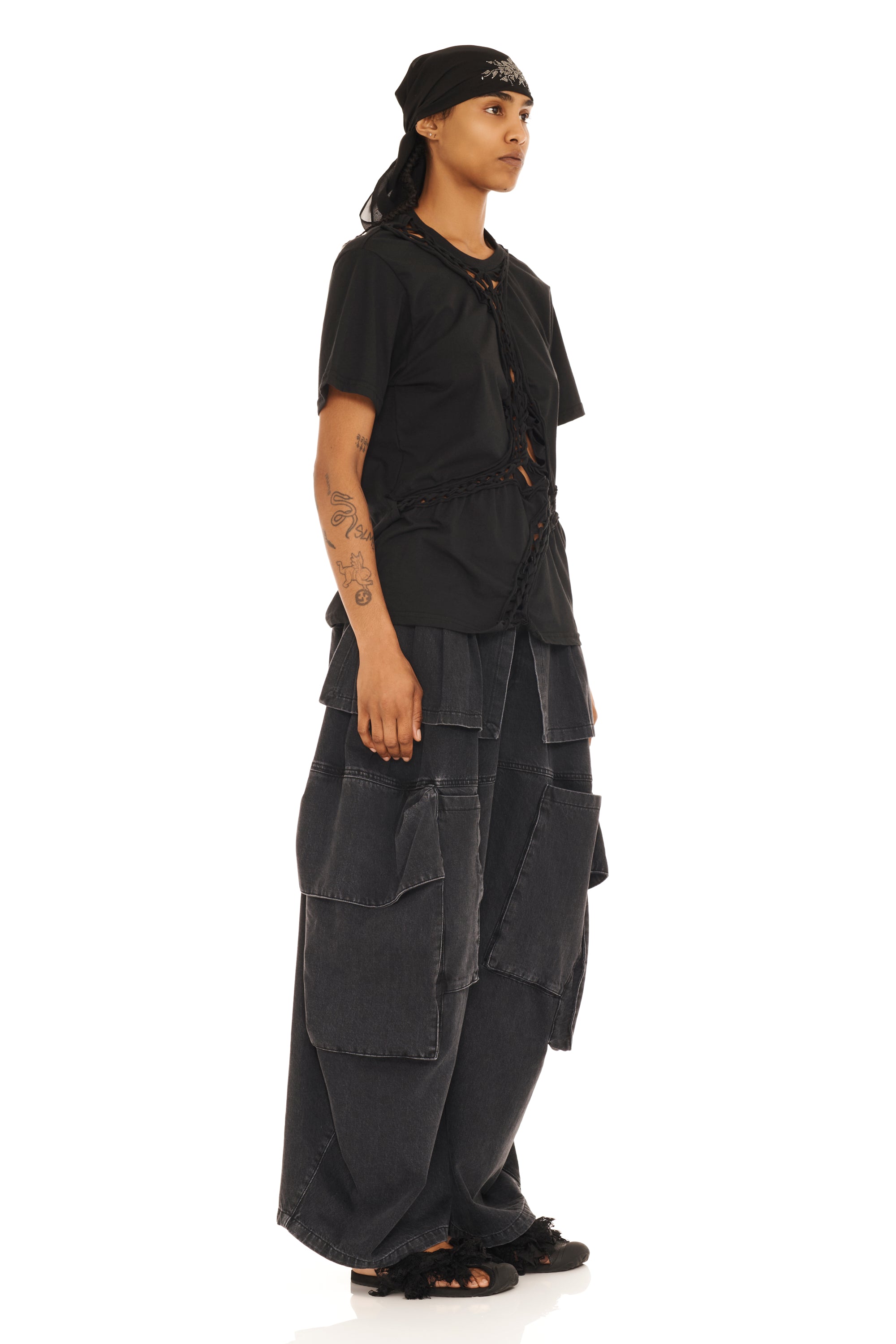 BLACK MINI TOSH TEE