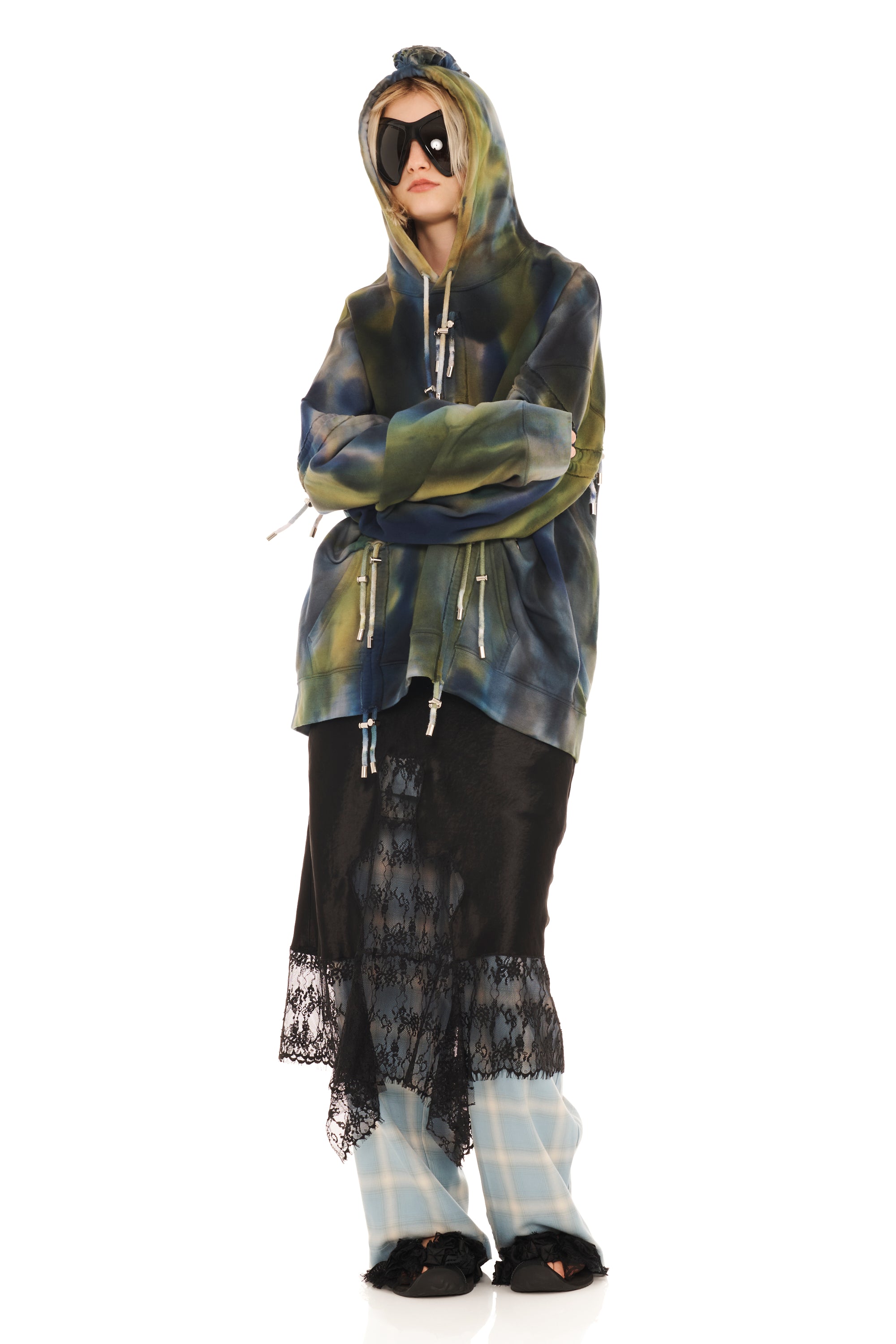 AURORA MOHAWK BURST HOODIE